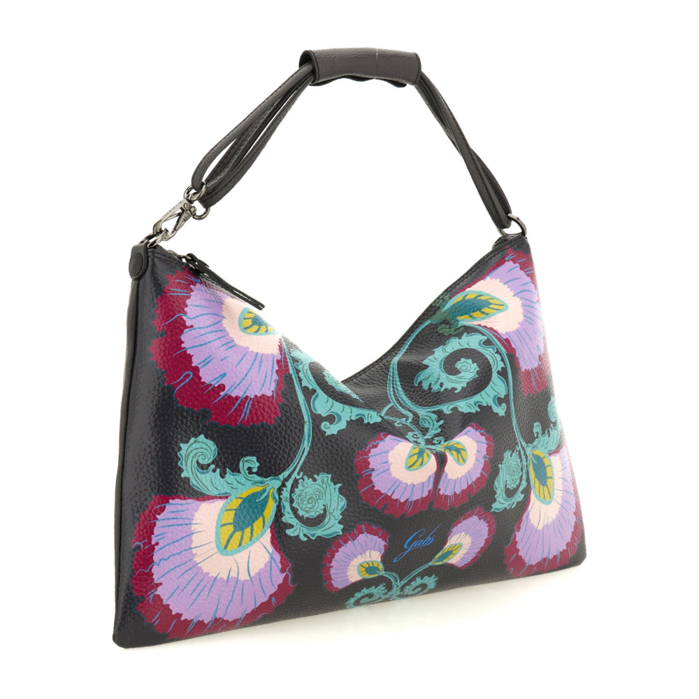 Gabs borsa a spalla in pelle "Beyonce EW TG L" Multicolor 2100T3/3017.0789 LAVA PEONIA