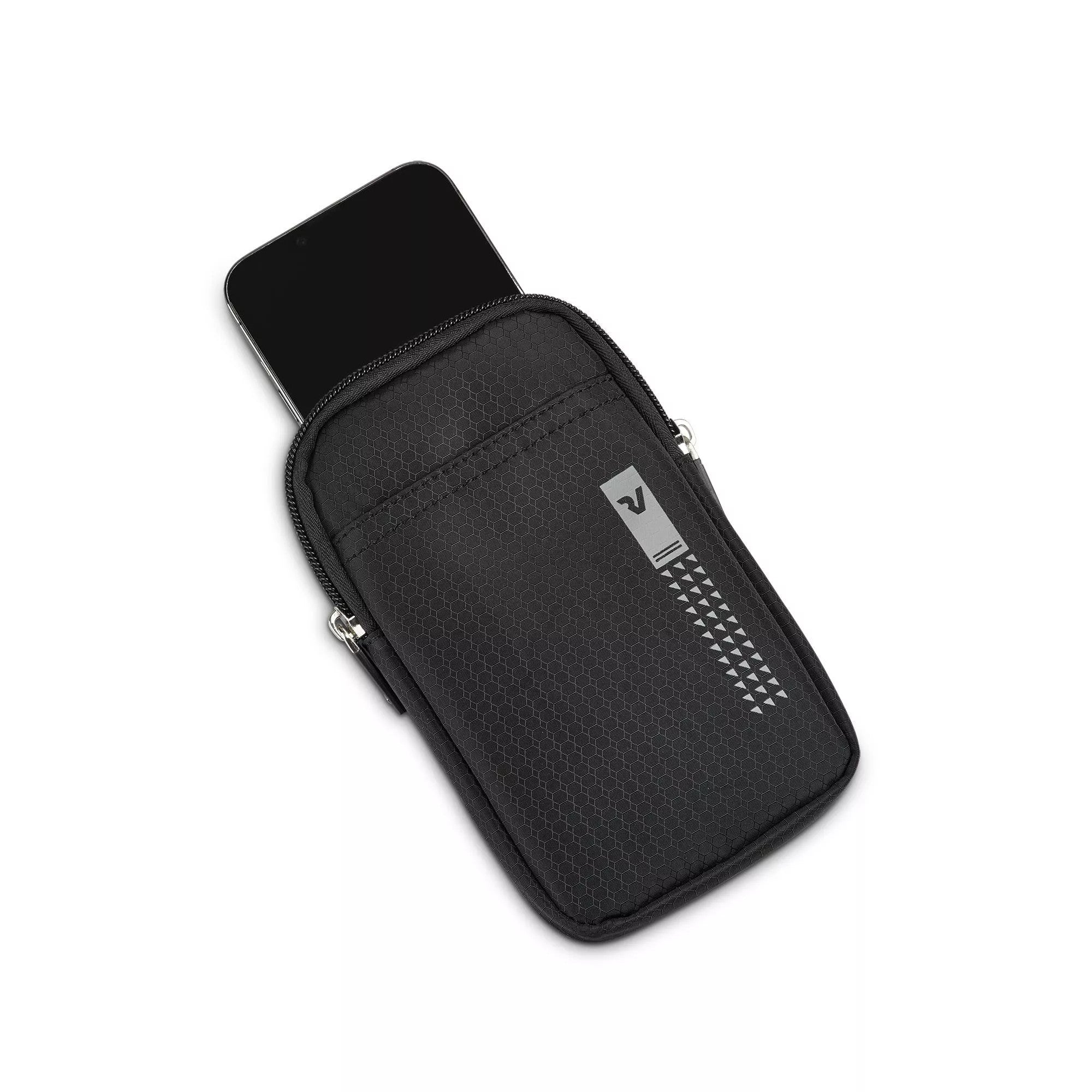 Roncato porta cellulare in tessuto "Lite Soft" Nero 414748.81 NERO FUMO