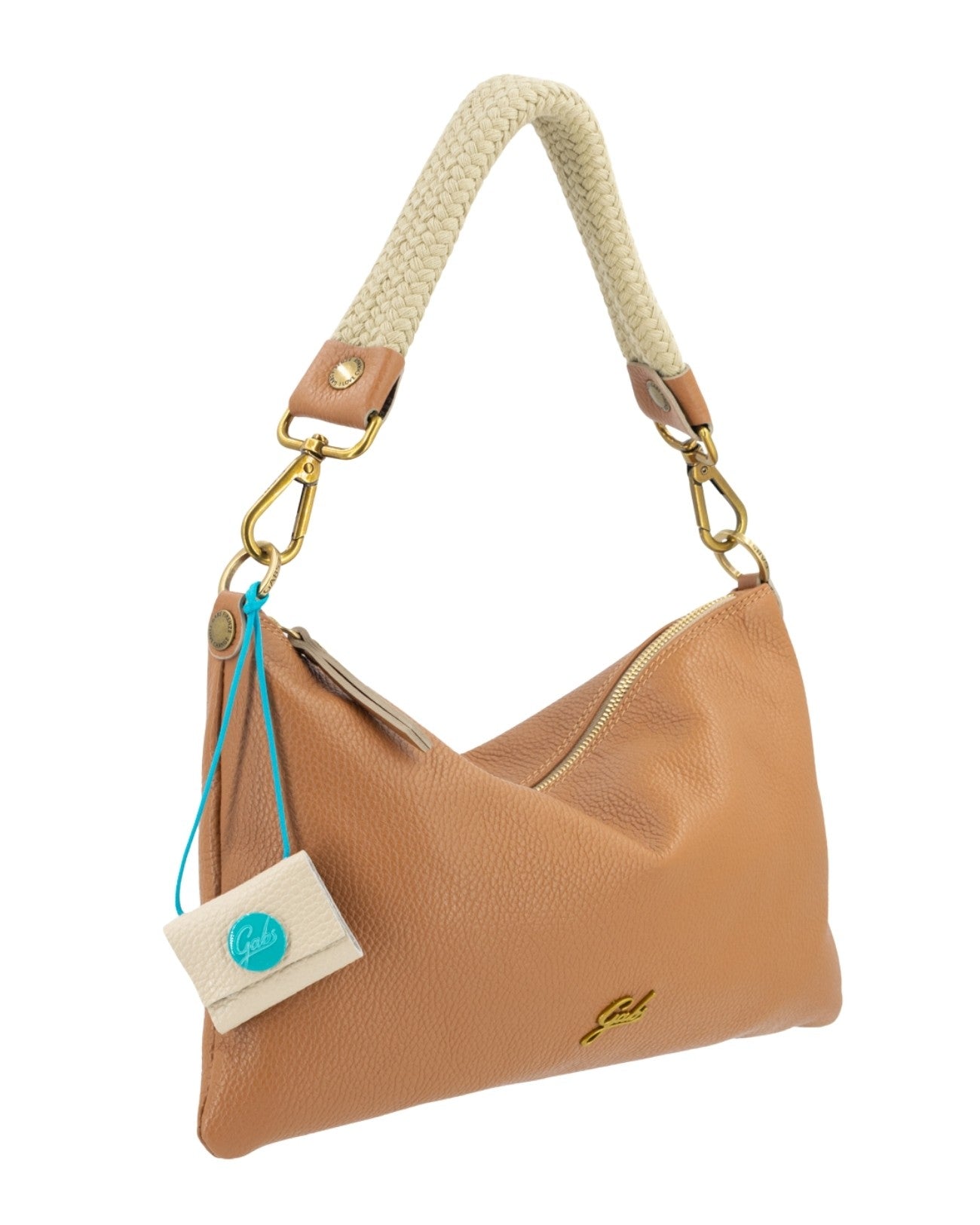 Gabs borsa a spalla in pelle "Beyonce EW TG M" Cuoio 2100T2/3004.1511 CAMOSCIO