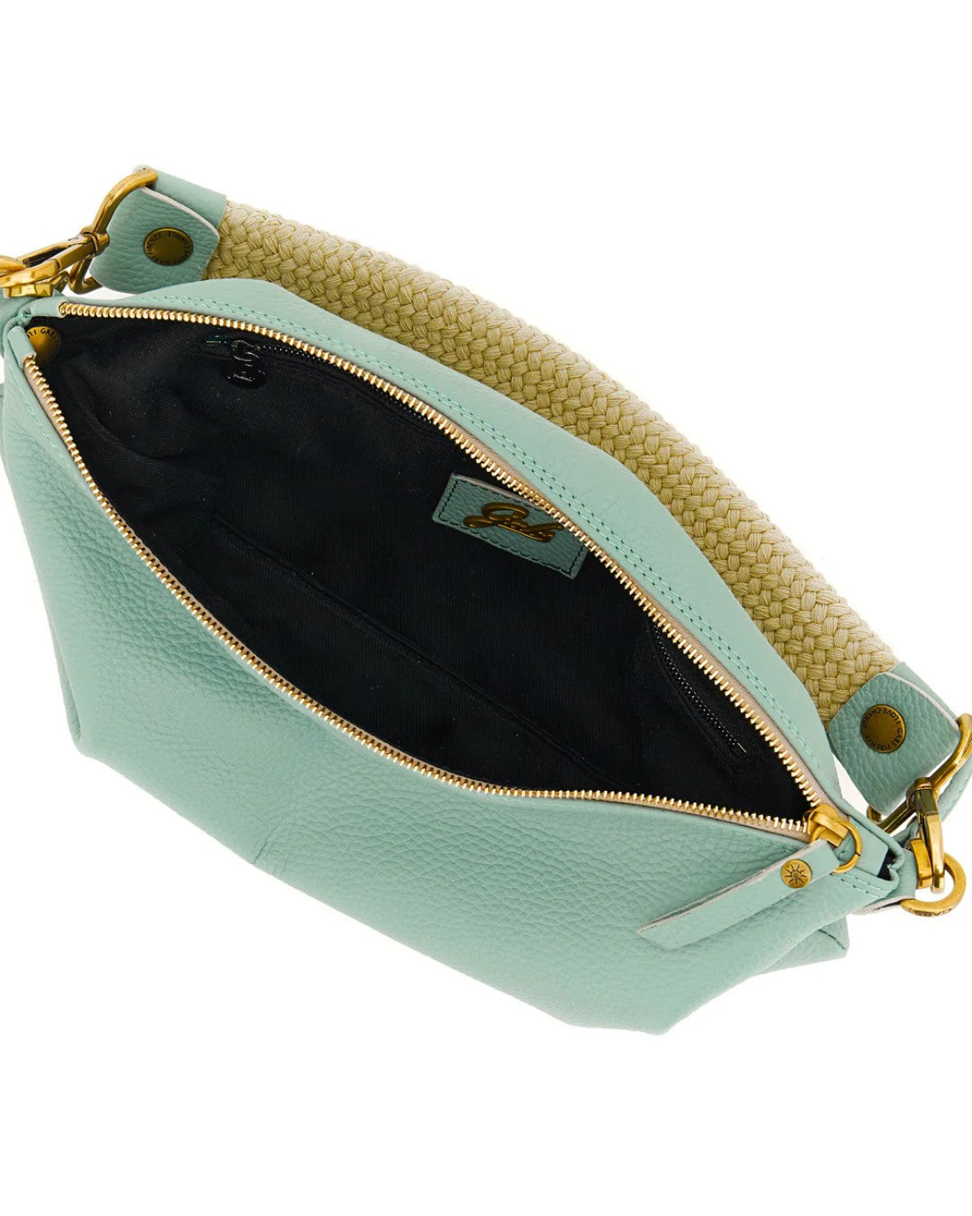Gabs borsa a spalla in pelle "Beyonce EW TG M" Verde acqua 2100T2/3004.3038 LAGO
