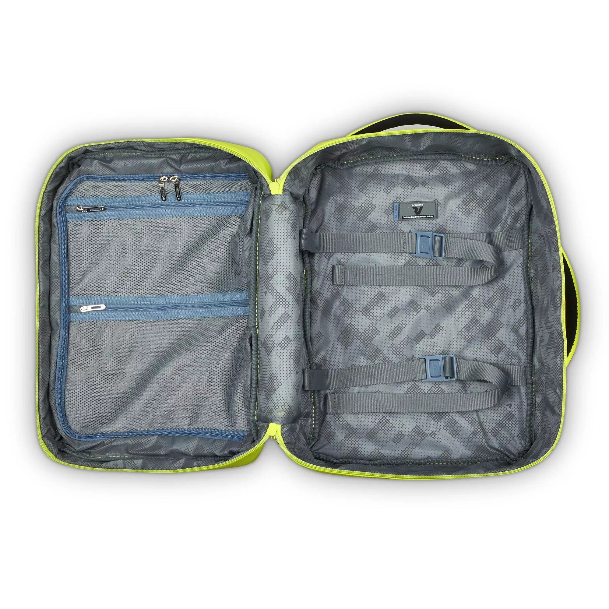 Roncato zaino cabina in tessuto "Wanderline" Lime 414742.77 CYBER LIME