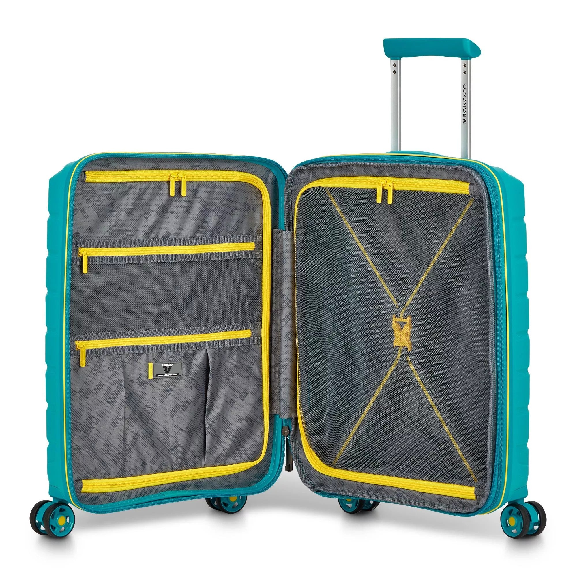 Roncato trolley cabina in polipropilene "B-Flying" Verde acqua 418183.68 TURCHESE