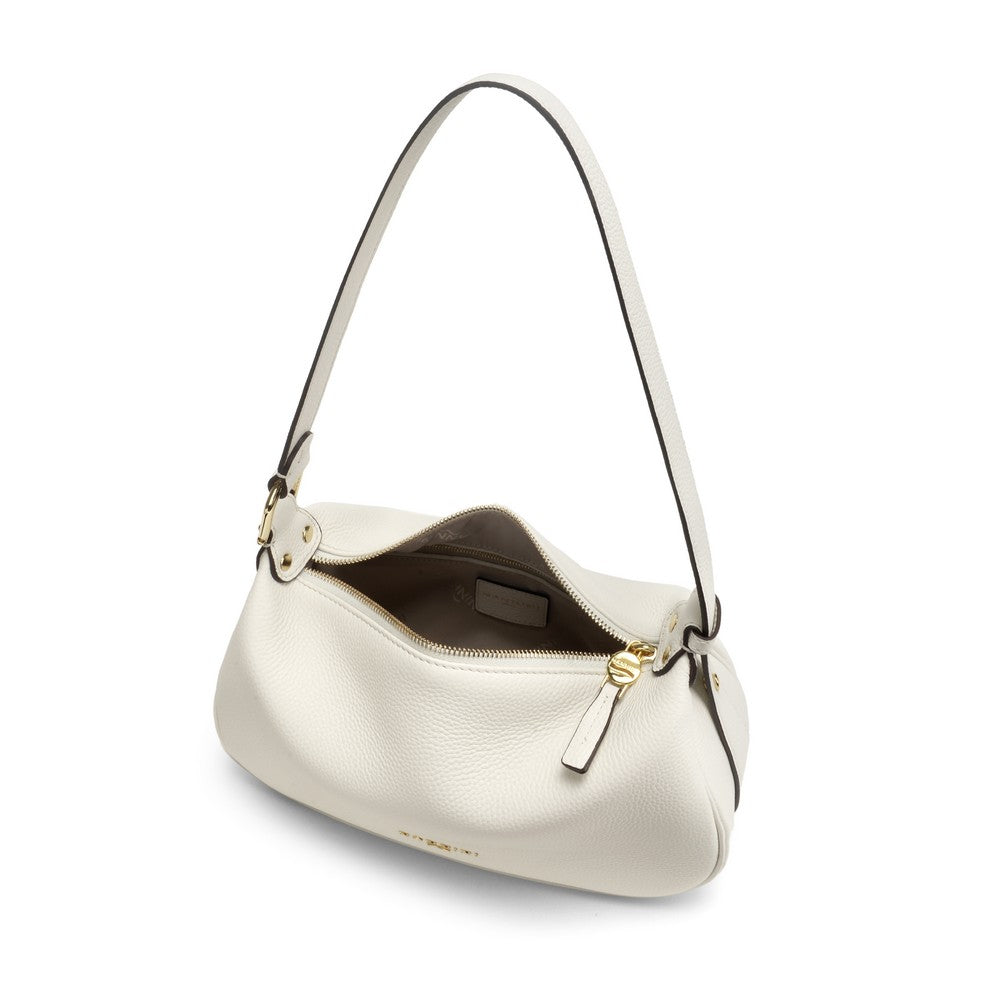 Nannini borsa a spalla in pelle "Keira" Bianco 18677.OFF WHITE