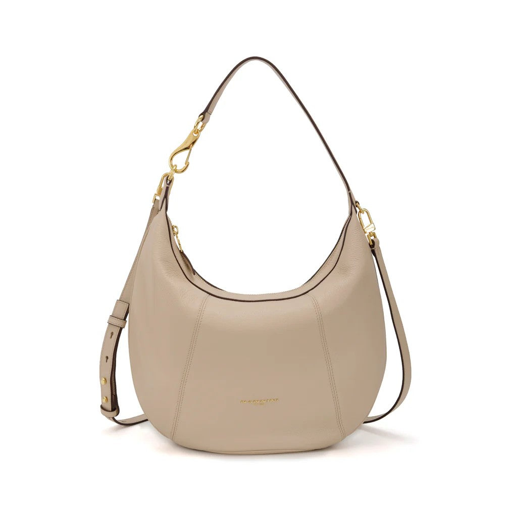 Nannini borsa a spalla in pelle "Filippa" Beige 19120-1.BEIGE