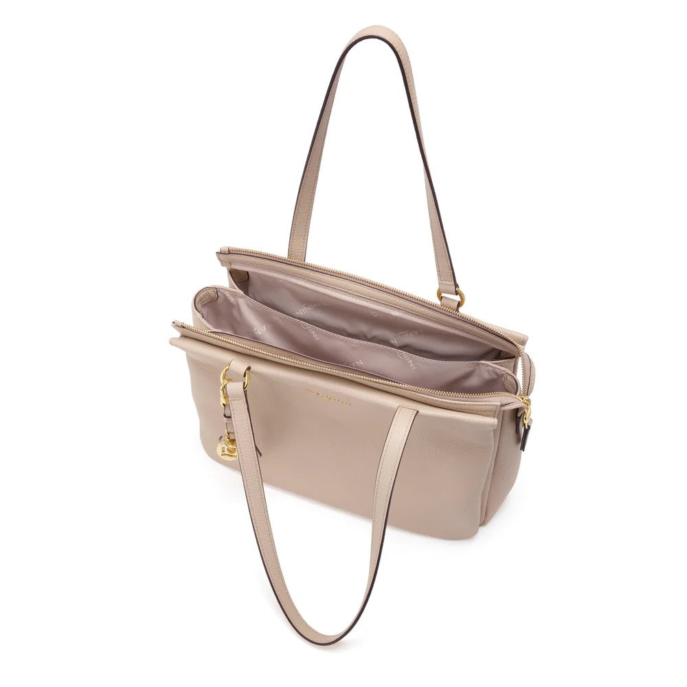 Nannini borsa shopping in pelle "Bice" Beige 18043-1.BEIGE
