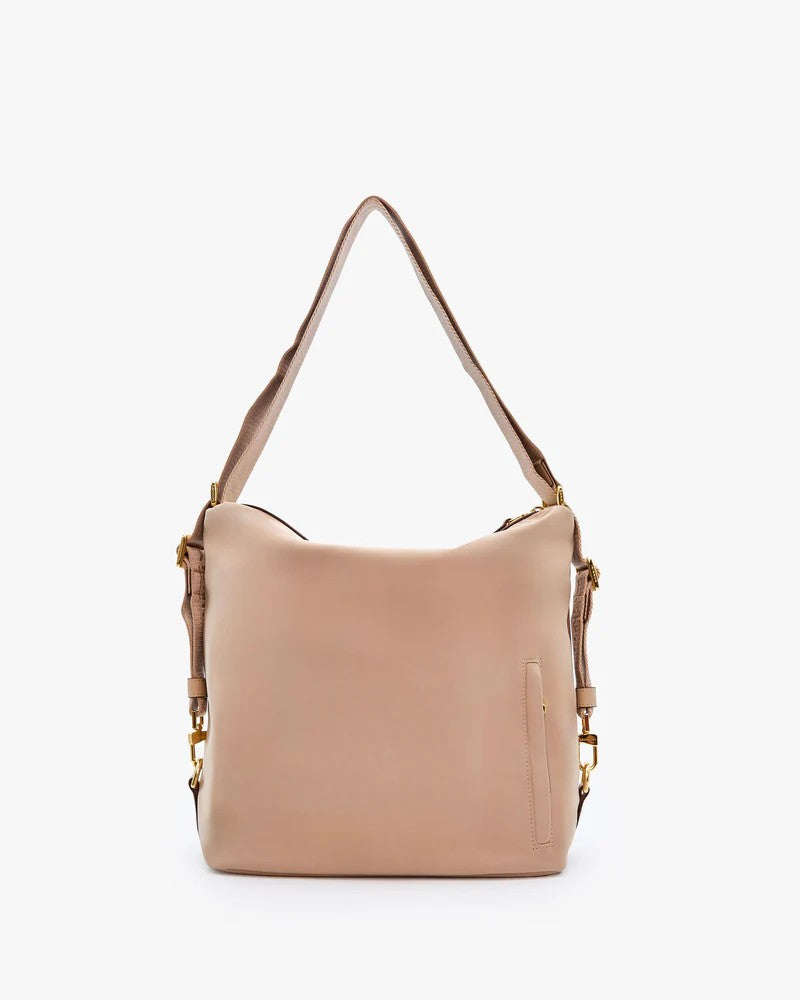 Nannini borsa zaino in tessuto "Liberty" Beige 18076.BEIGE