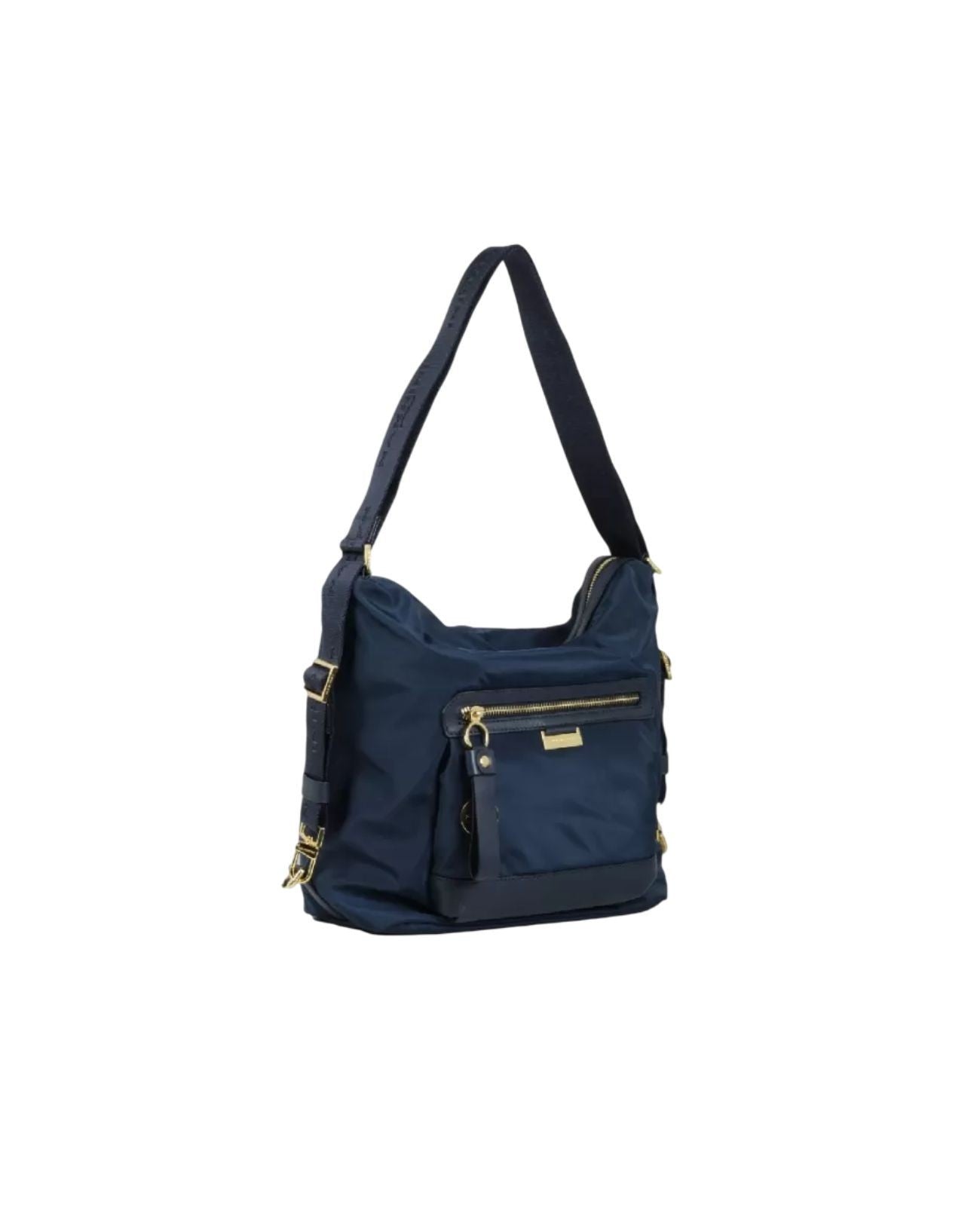 Nannini borsa zaino in tessuto "Liberty" Blu 18076.NAVY