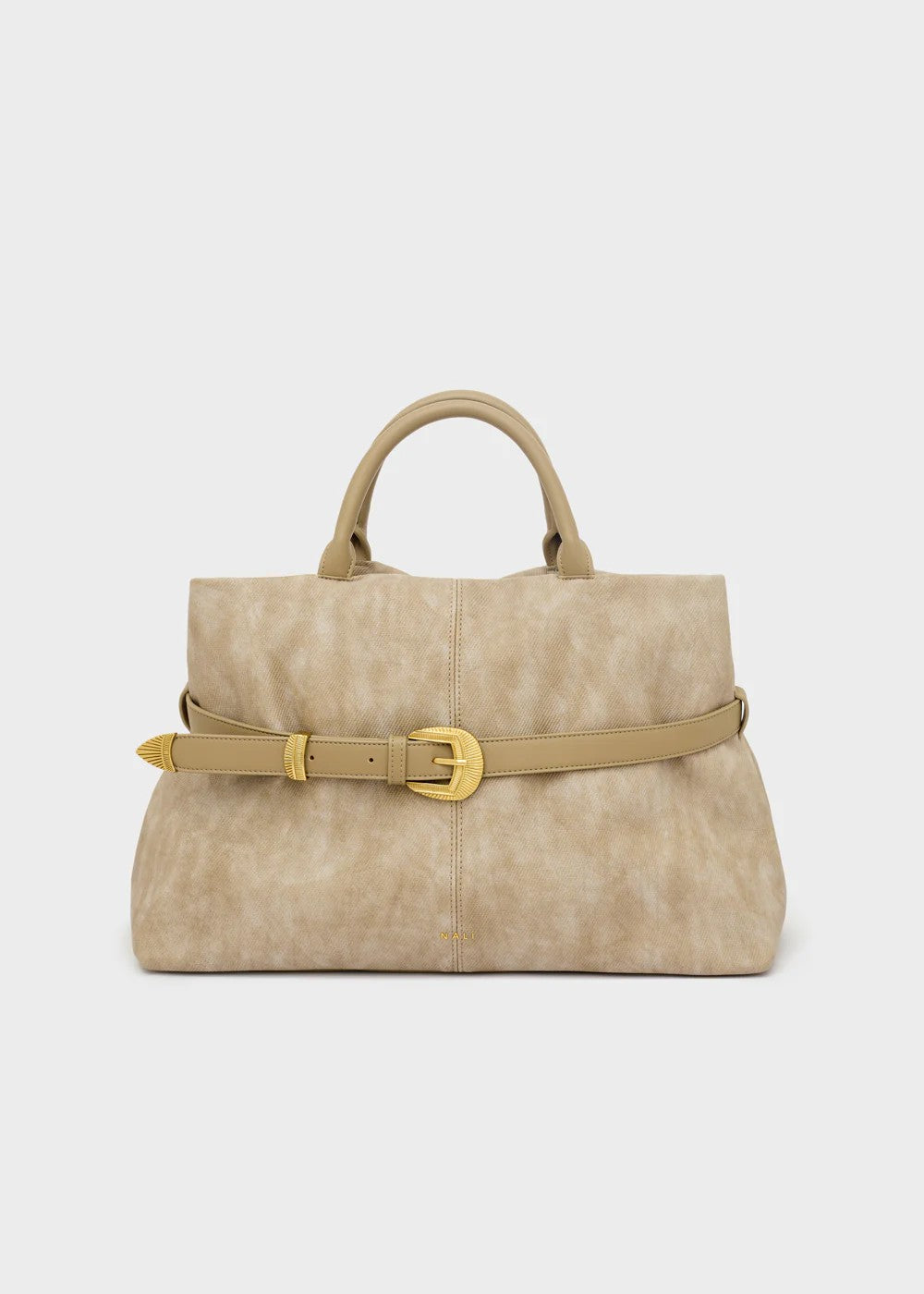 Nalì borsa a mano in ecopelle "Melissa" Beige ARBS0035.MARRONE