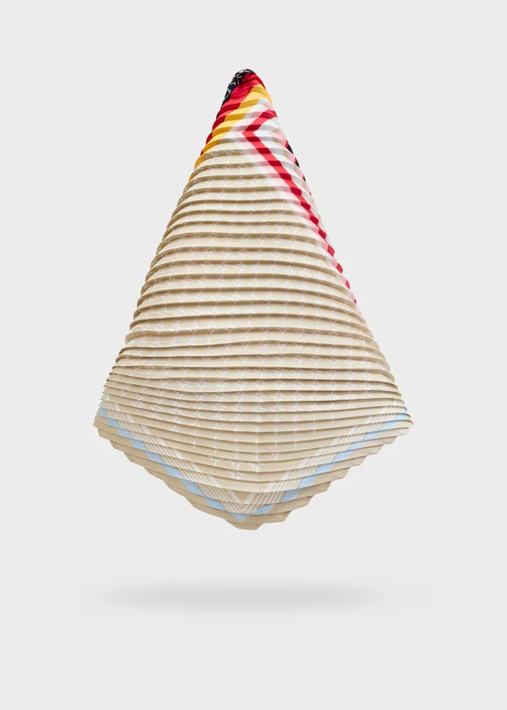 Nalì foulard in poliestere "Liam" Multicolor BOSC0184.BEIGE