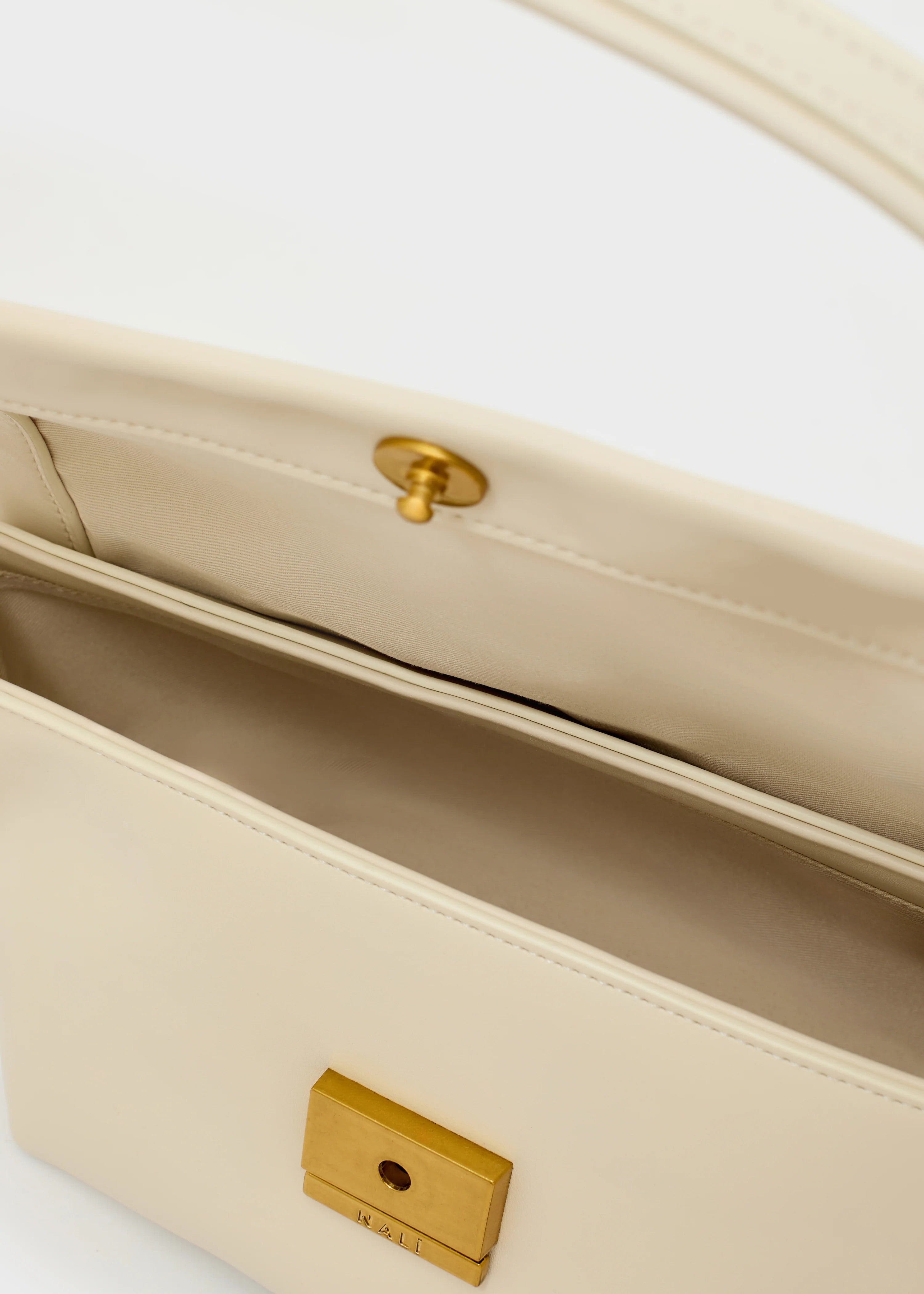 Nalì borsa a spalla in ecopelle "Toledo" Bianco GMBS0031.BIANCO