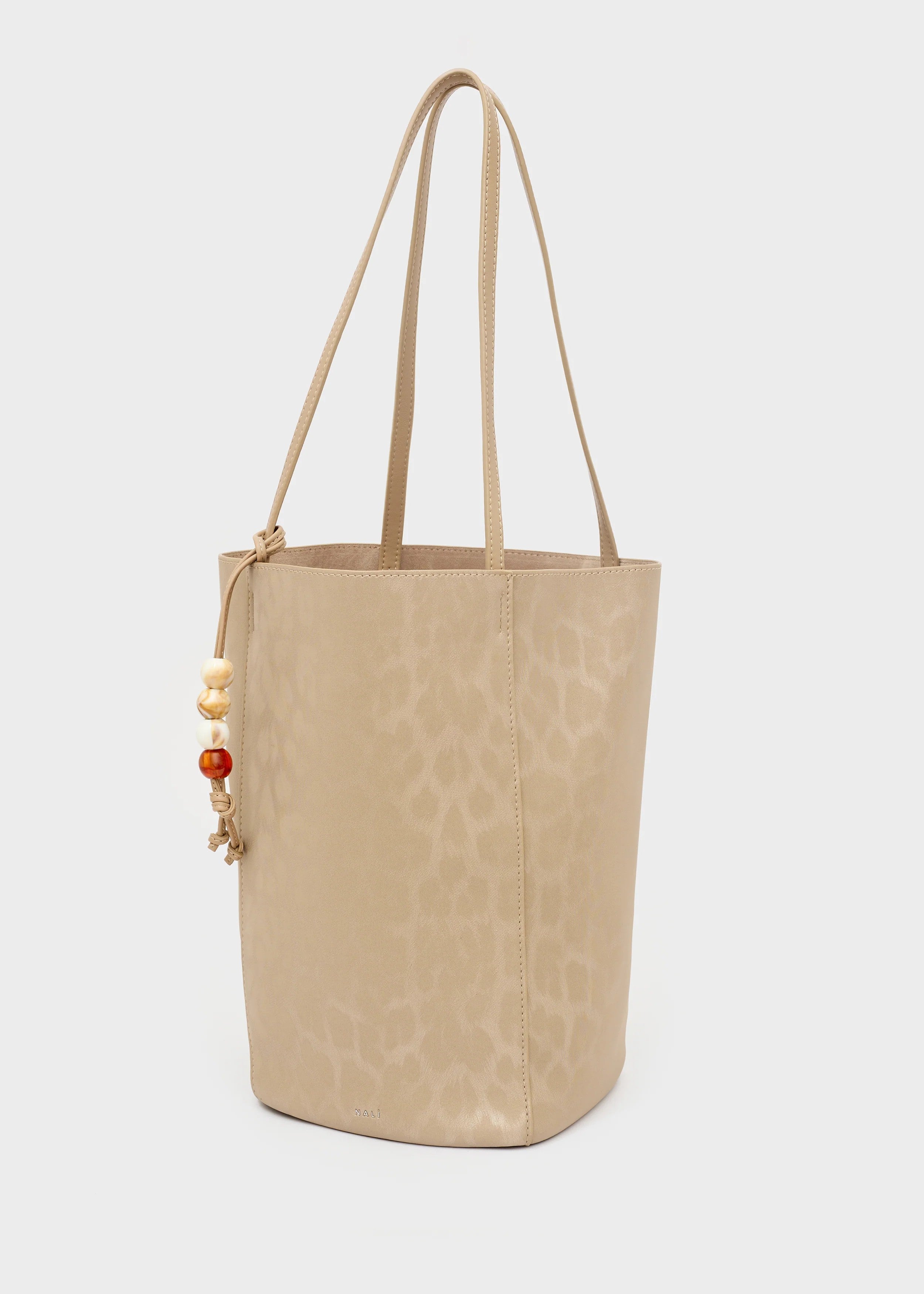 Nalì borsa a spalla in ecopelle "Perth" Beige MHBS0065.BEIGE