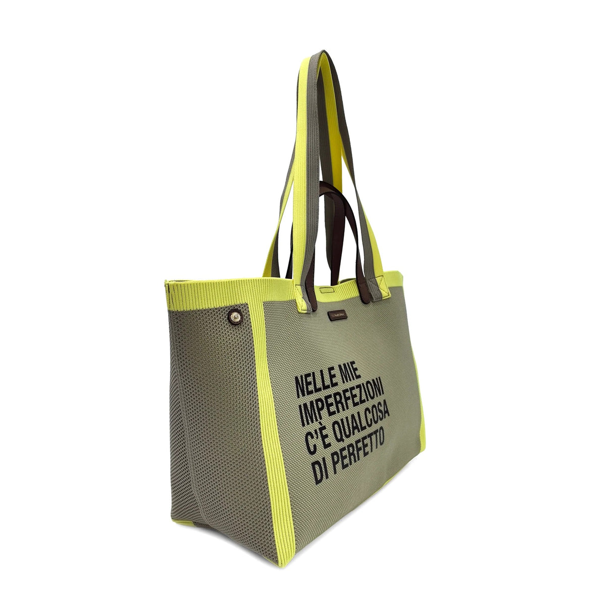 Le Pandorine borsa shopping in tessuto"Charlie" Giallo PS2636B43.GIALLO