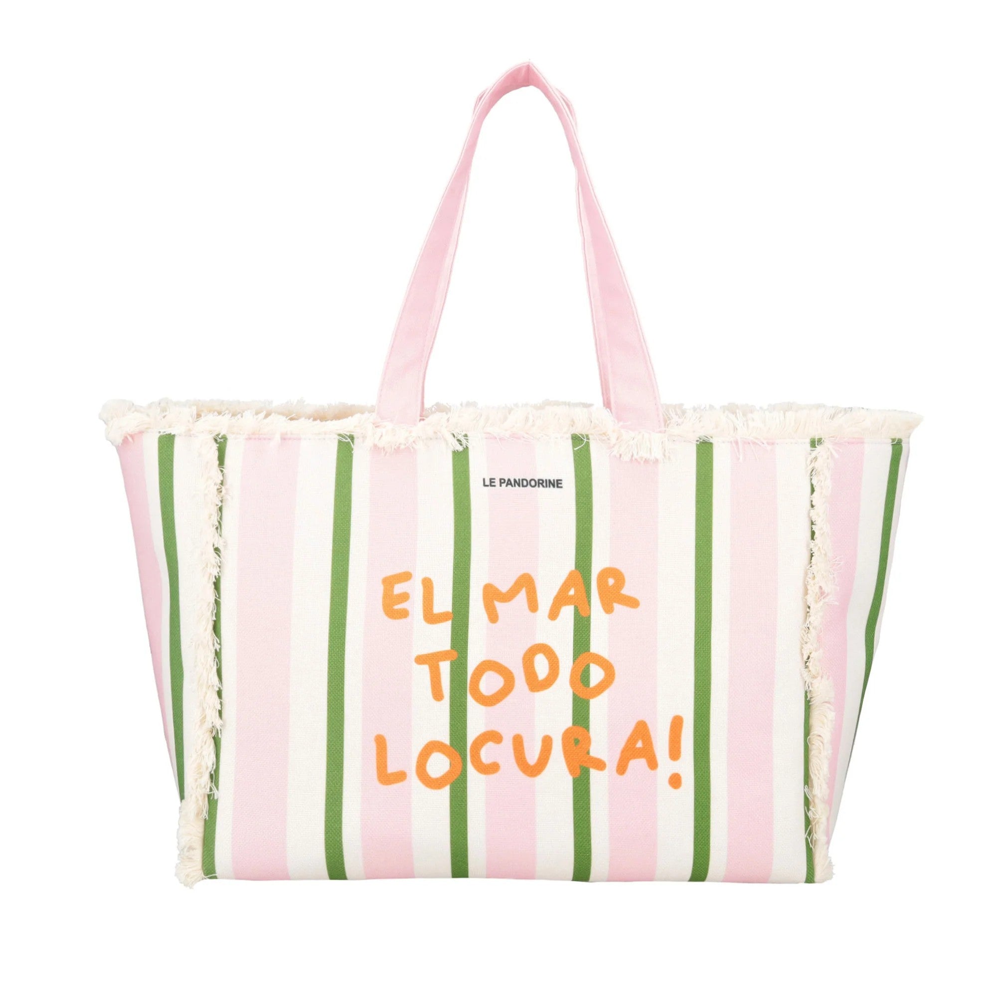 Le Pandorine borsa mare in tessuto "Marina" Multicolor PS2635B80.ROSA