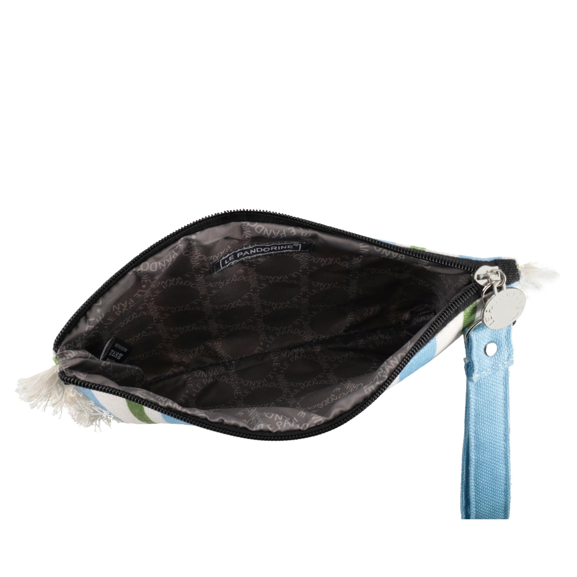 Le Pandorine pochette in tessuto "Marina" Multicolor PS2635B81.AZZURRO