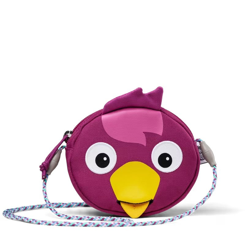 Affenzahn borsa a tracolla kids in tessuto Fucsia TRACOLLINA.UCCELLO