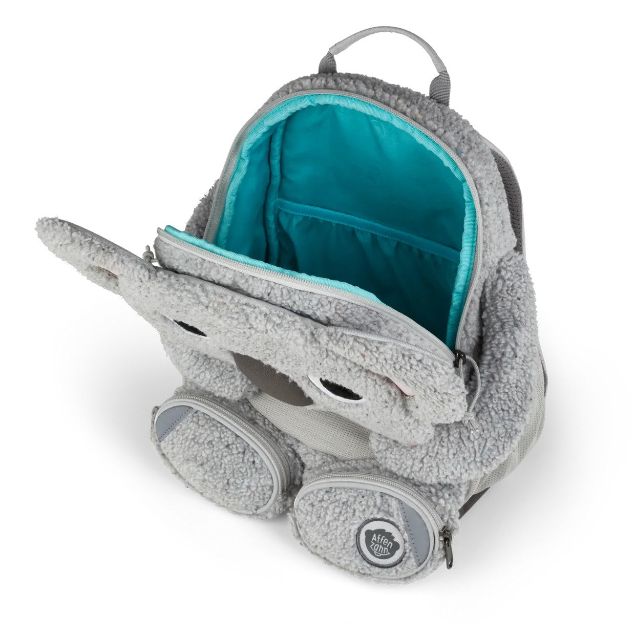 Affenzahn zainetto kids in tessuto Grigio GRANDE AMICO.KOALA COCCOLOSO