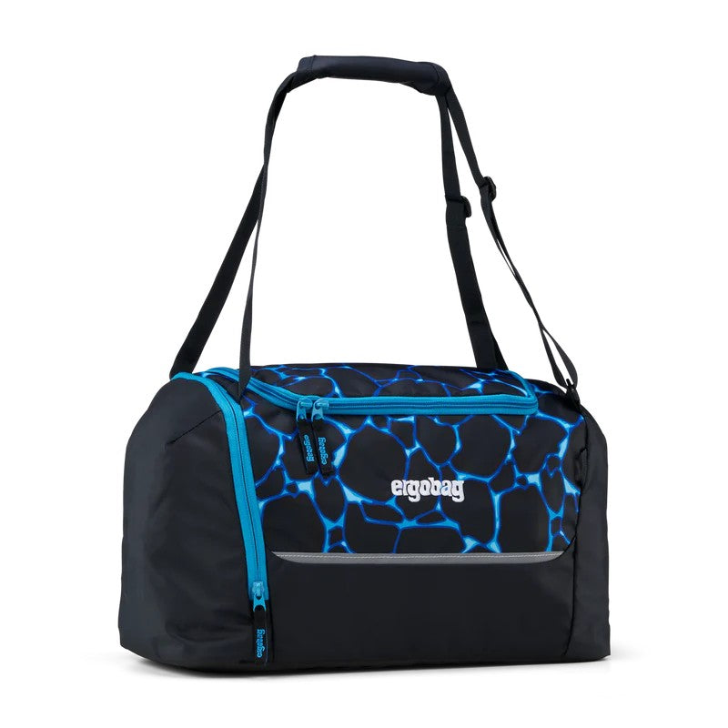 Ergobag borsa per lo sport kids in tessuto Blu 01506.390 BEARASSIC GARDEN