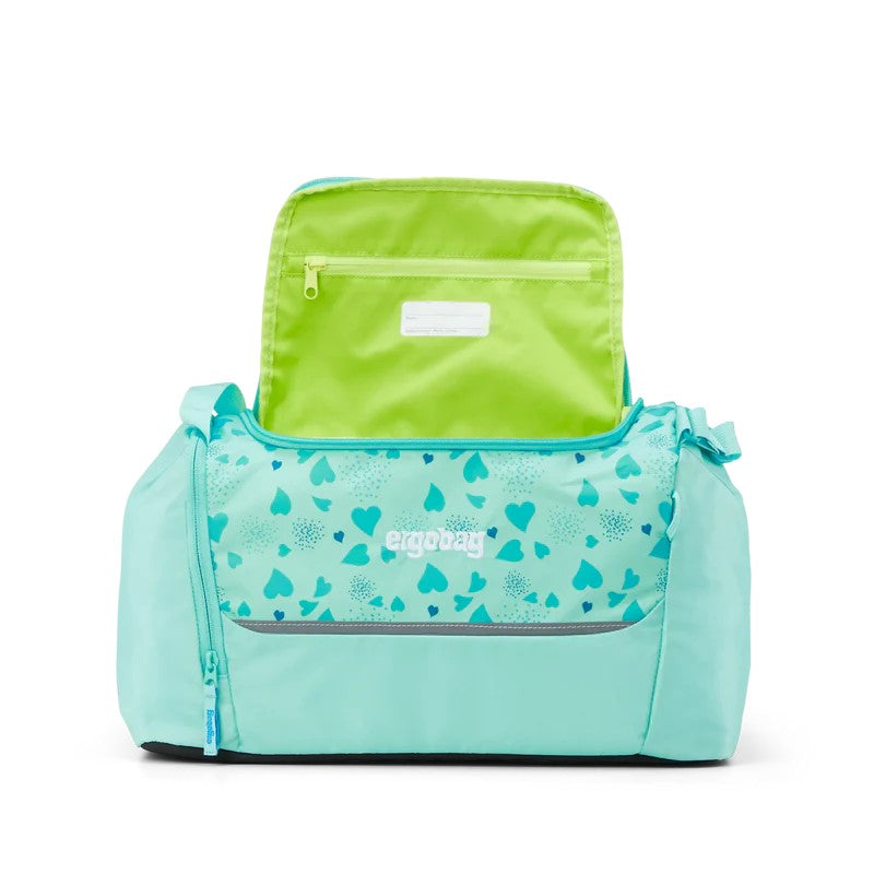Ergobag borsa per lo sport kids in tessuto Verde acqua 01506.393 HORSEDREAMBEAR