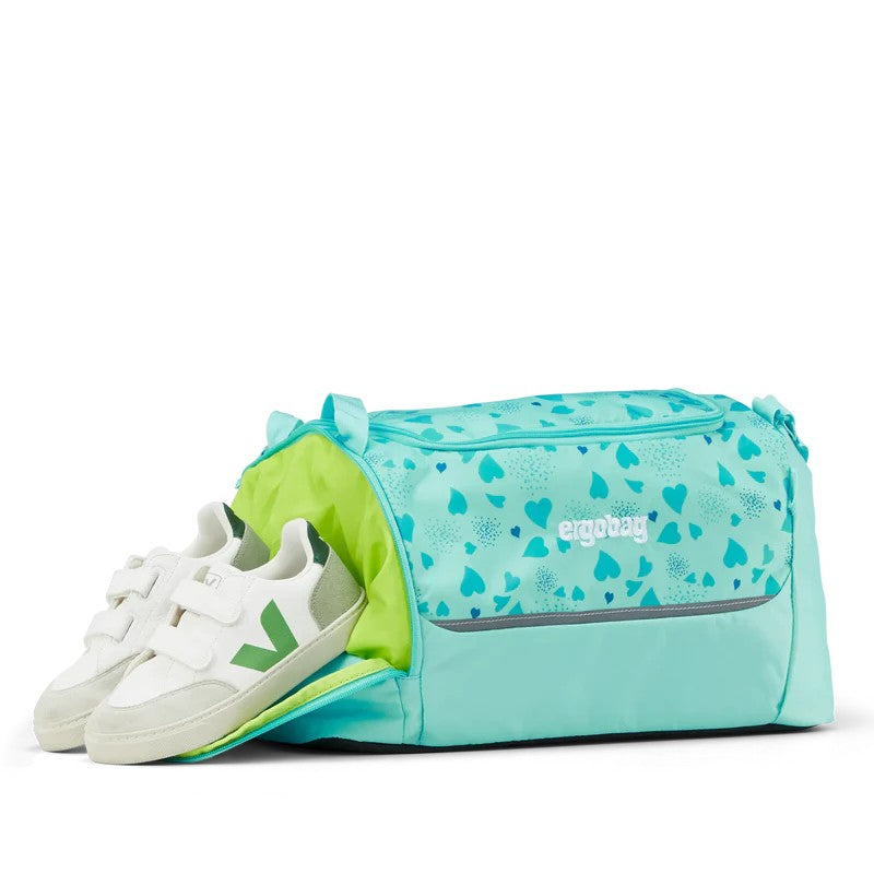 Ergobag borsa per lo sport kids in tessuto Verde acqua 01506.393 HORSEDREAMBEAR