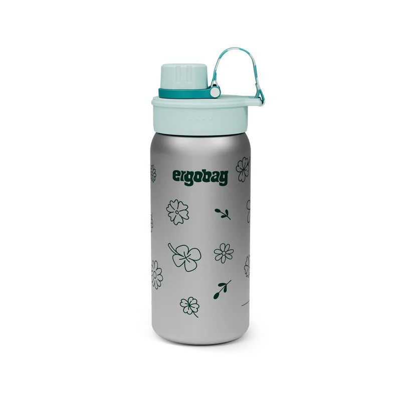 Ergobag borraccia in acciaio inox Verde acqua 01071.20191 FLOWERS