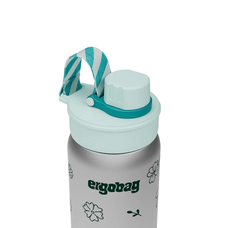 Ergobag borraccia in acciaio inox Verde acqua 01071.20191 FLOWERS