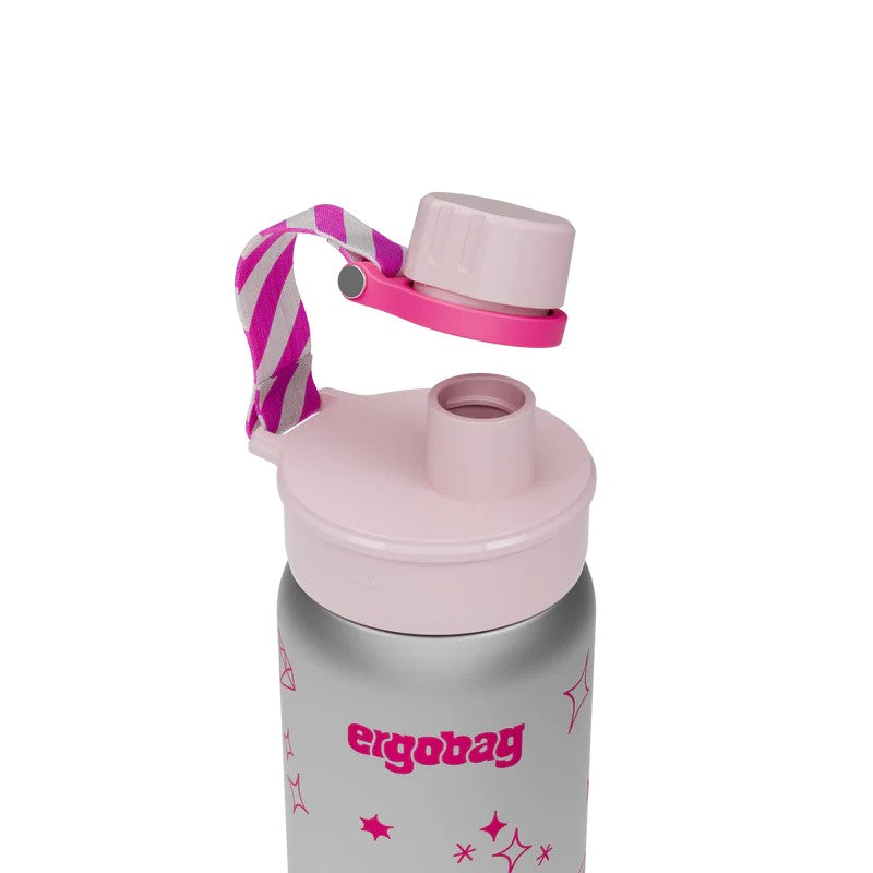 Ergobag borraccia in acciaio inox Rosa 01071.40082 GLITTERY
