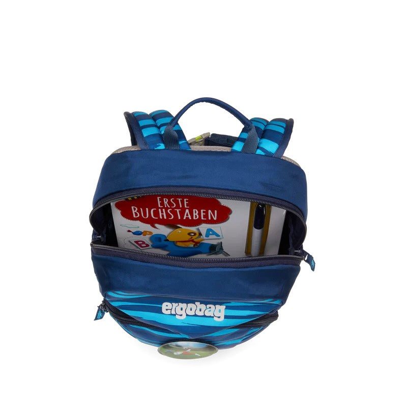 Ergobag zainetto kids in tessuto Azzurro ERG-MIL.103 STRIKER