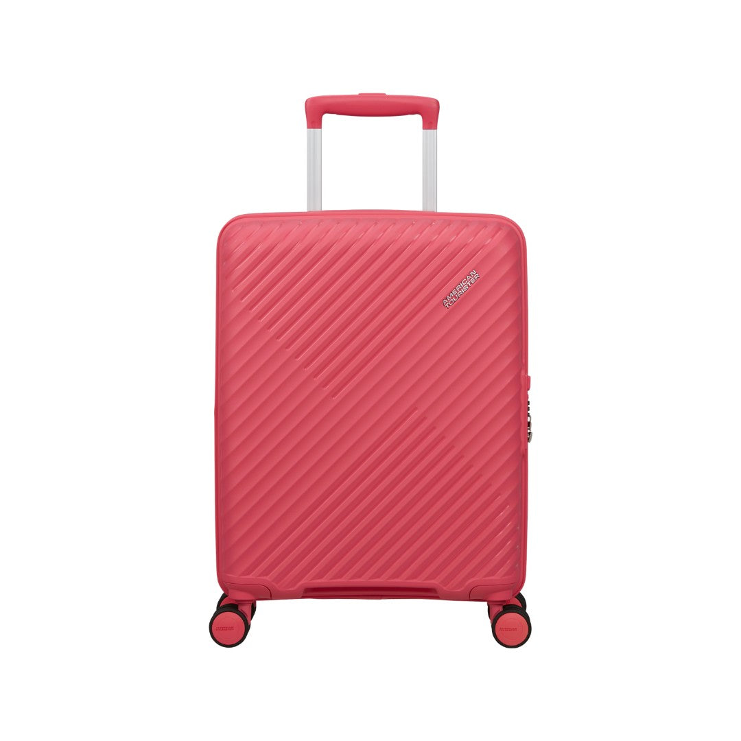 American Tourister trolley cabina in polipropilene "Diablast" Rosa 159573.A945 PINK GLITCH