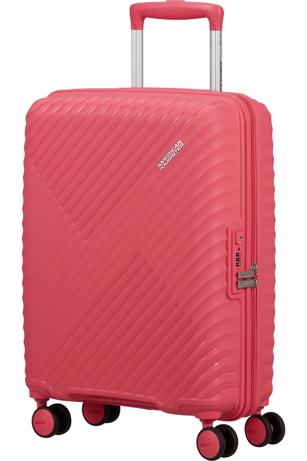 American Tourister trolley cabina in polipropilene "Diablast" Rosa 159573.A945 PINK GLITCH