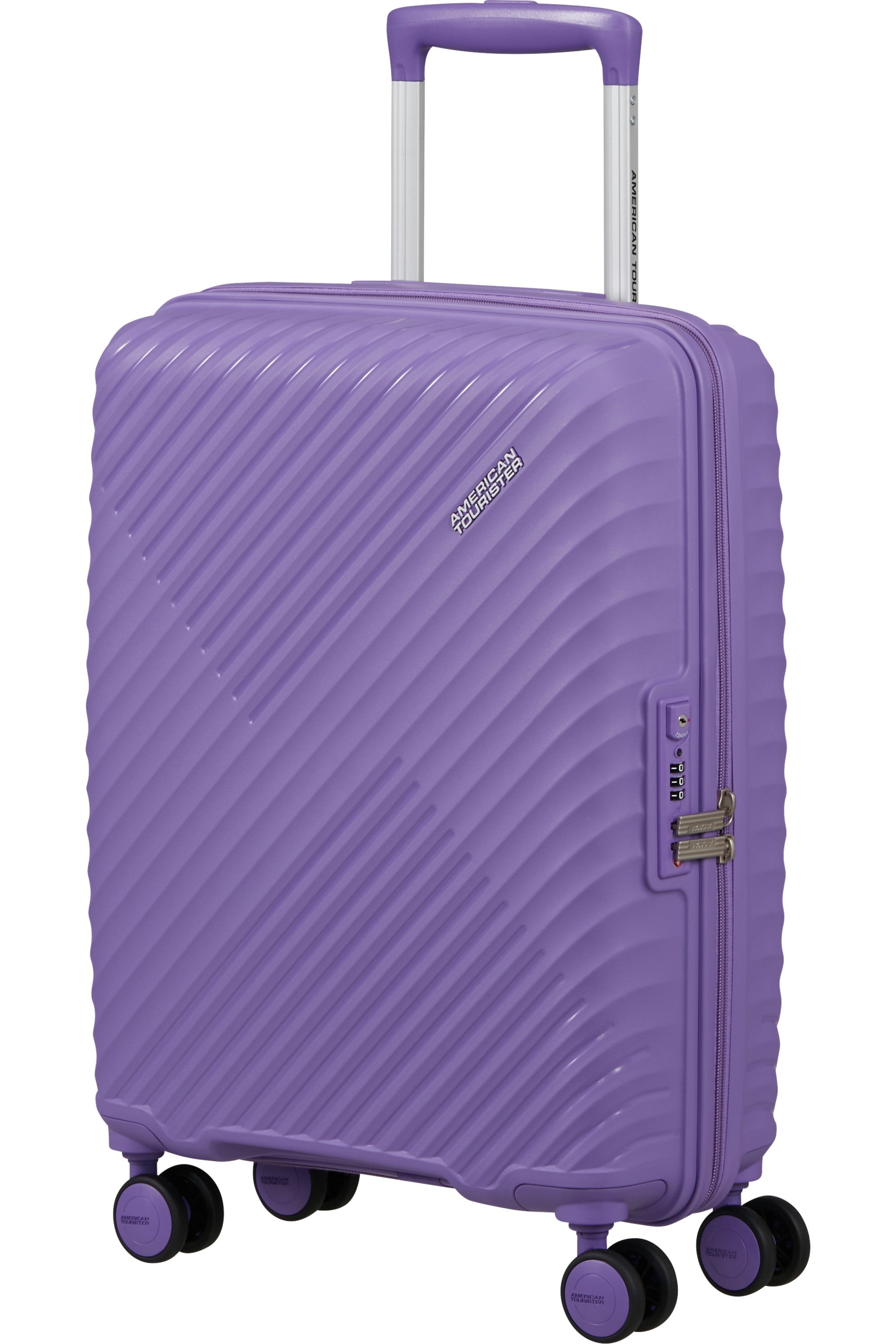 American Tourister trolley cabina in polipropilene "Diablast" Lilla 159573.A989 PURPLE PULSE