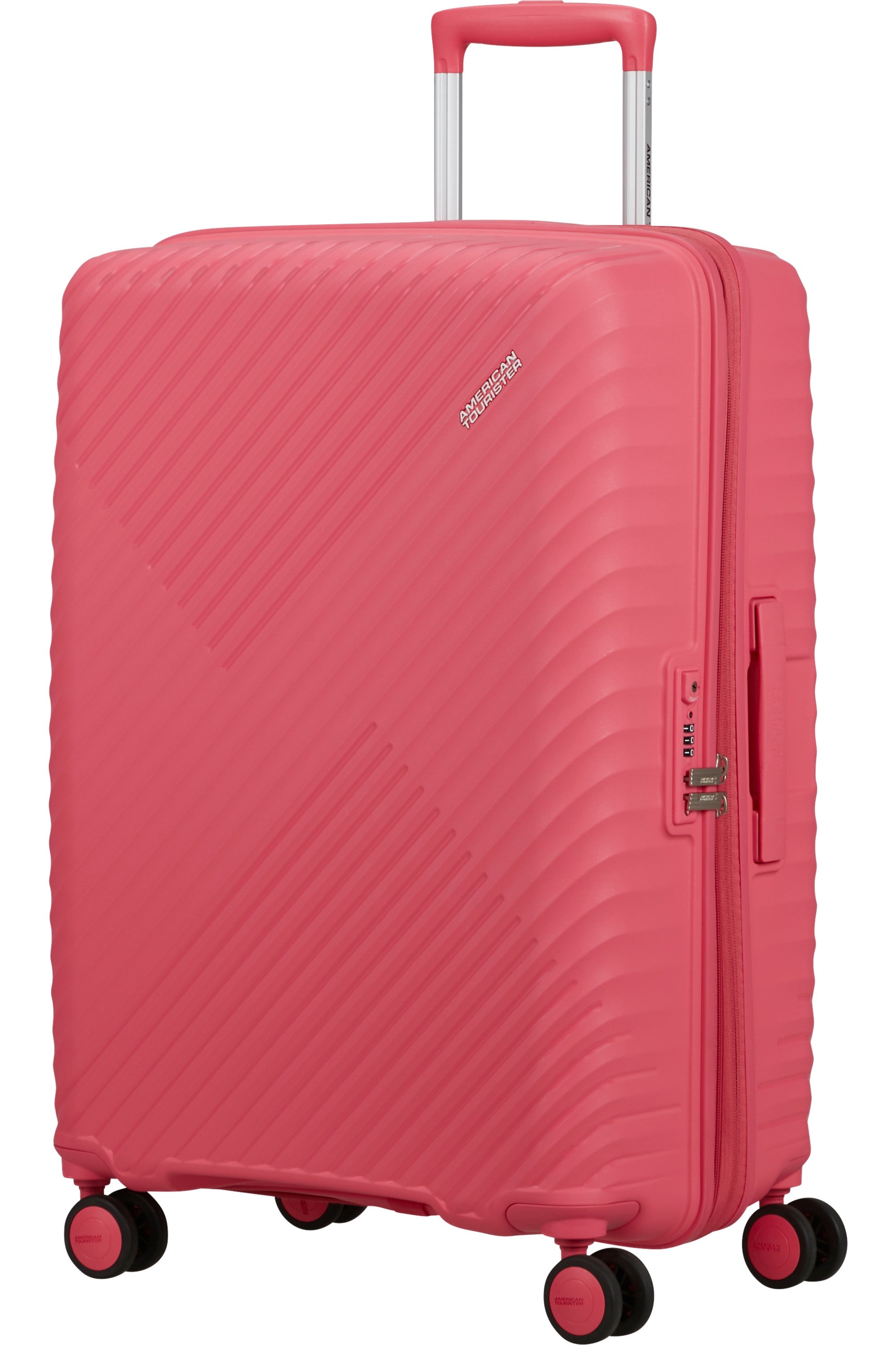 American Tourister trolley medio in polipropilene "Diablast" Rosa 159574.A945 PINK GLITCH
