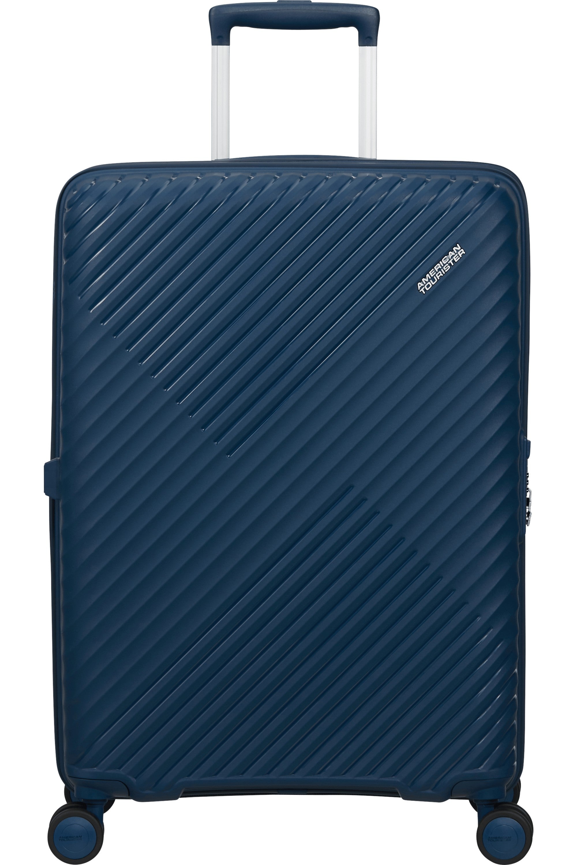 American Tourister trolley medio in polipropilene "Diablast" Blu 159574.A992 DARKWAVE BLUE