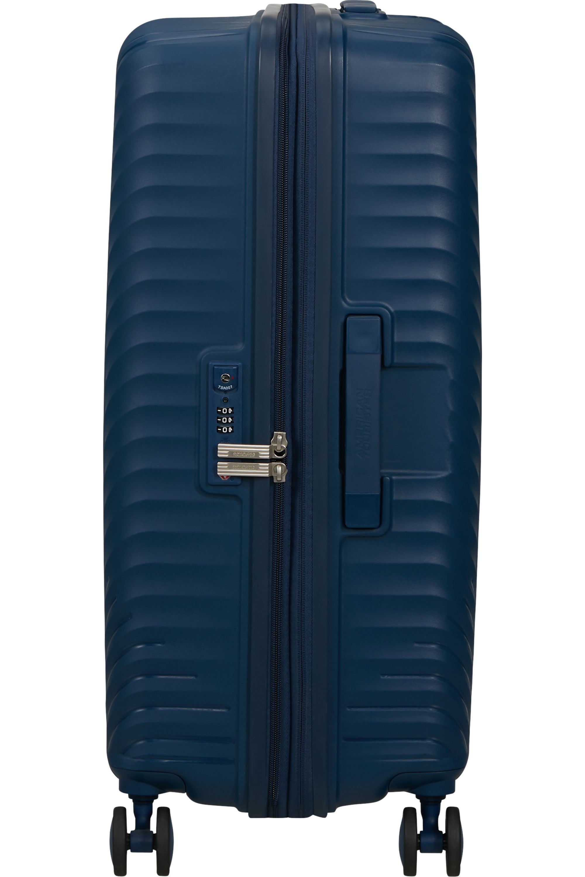 American Tourister trolley medio in polipropilene "Diablast" Blu 159574.A992 DARKWAVE BLUE