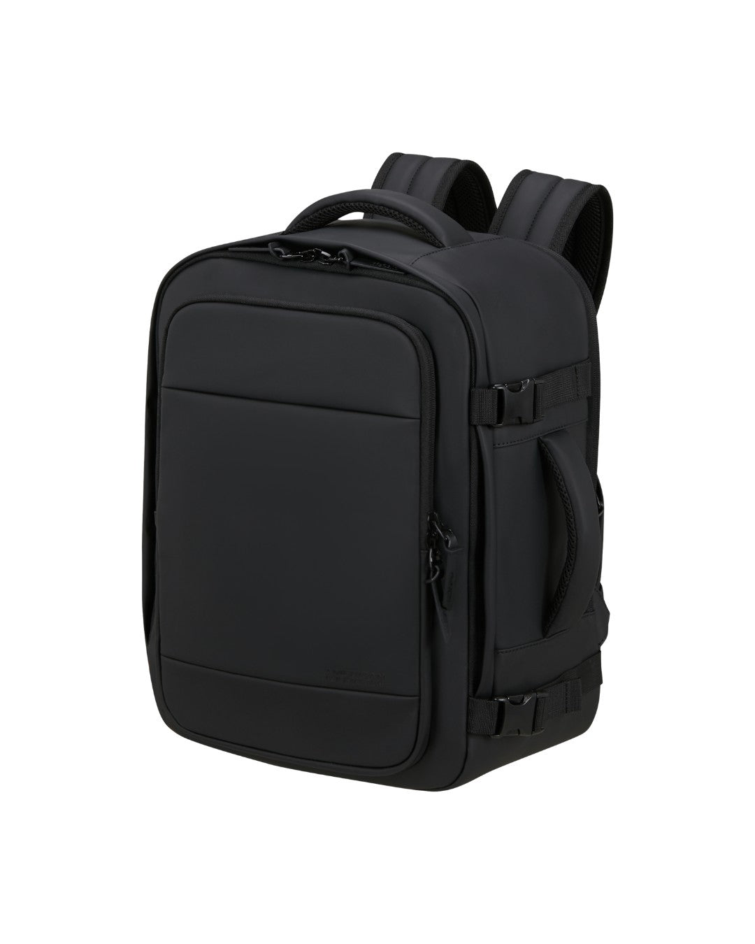 American Tourister zaino da viaggio in tessuto gommato "Take2cabin" Nero 160413.1041 BLACK