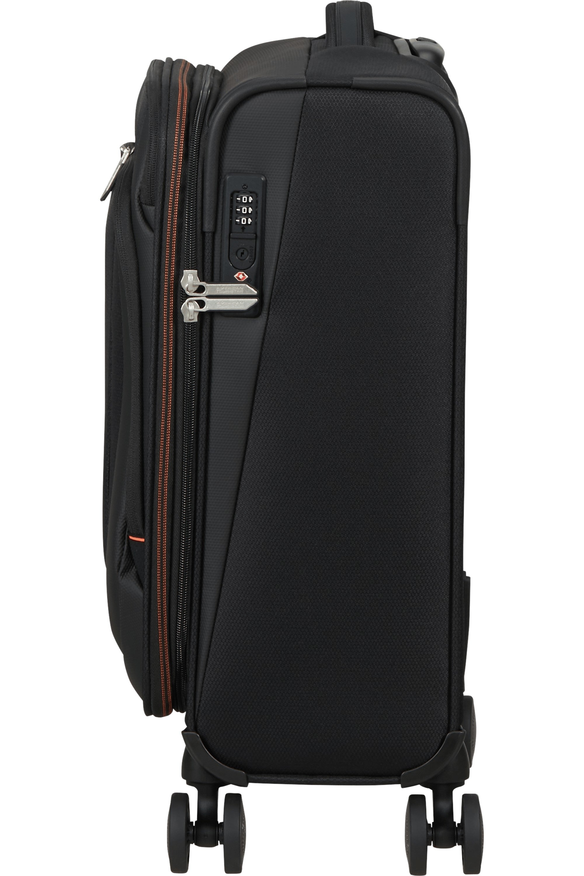 American Tourister trolley cabina espandibile in tessuto "Wanderlite" Nero 158076.0614 SHADOW BLACK