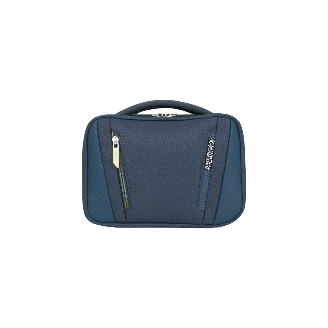 American Tourister beauty case in tessuto espandibile "Wanderlite" Blu 158073.1265 DARK NAVY