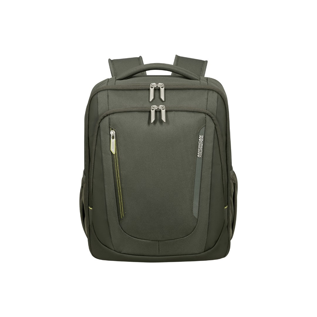 American Tourister zaino da viaggio in tessuto "Wanderlite" Verde 159231.3457 DARK KHAKI
