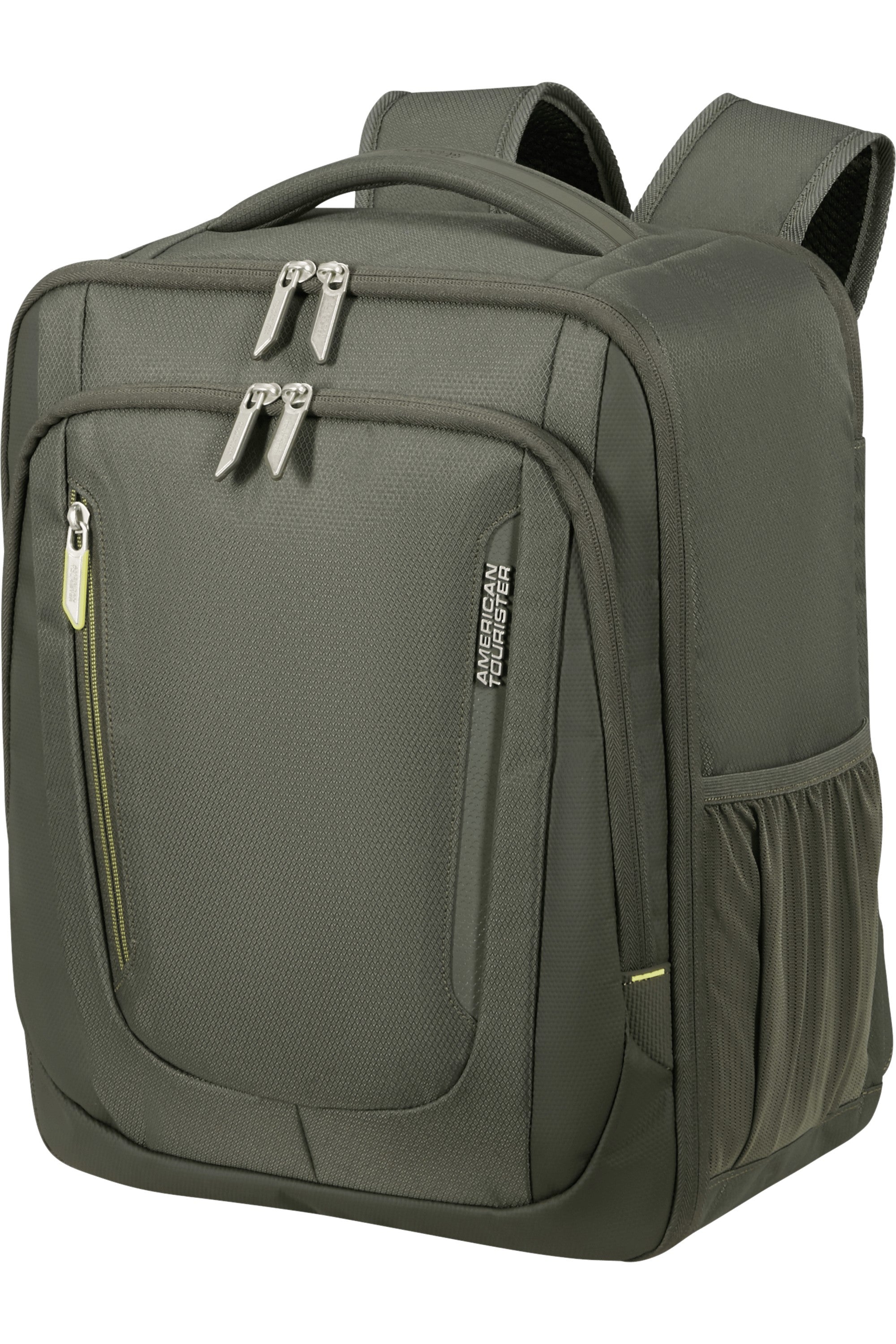 American Tourister zaino da viaggio in tessuto "Wanderlite" Verde 159231.3457 DARK KHAKI