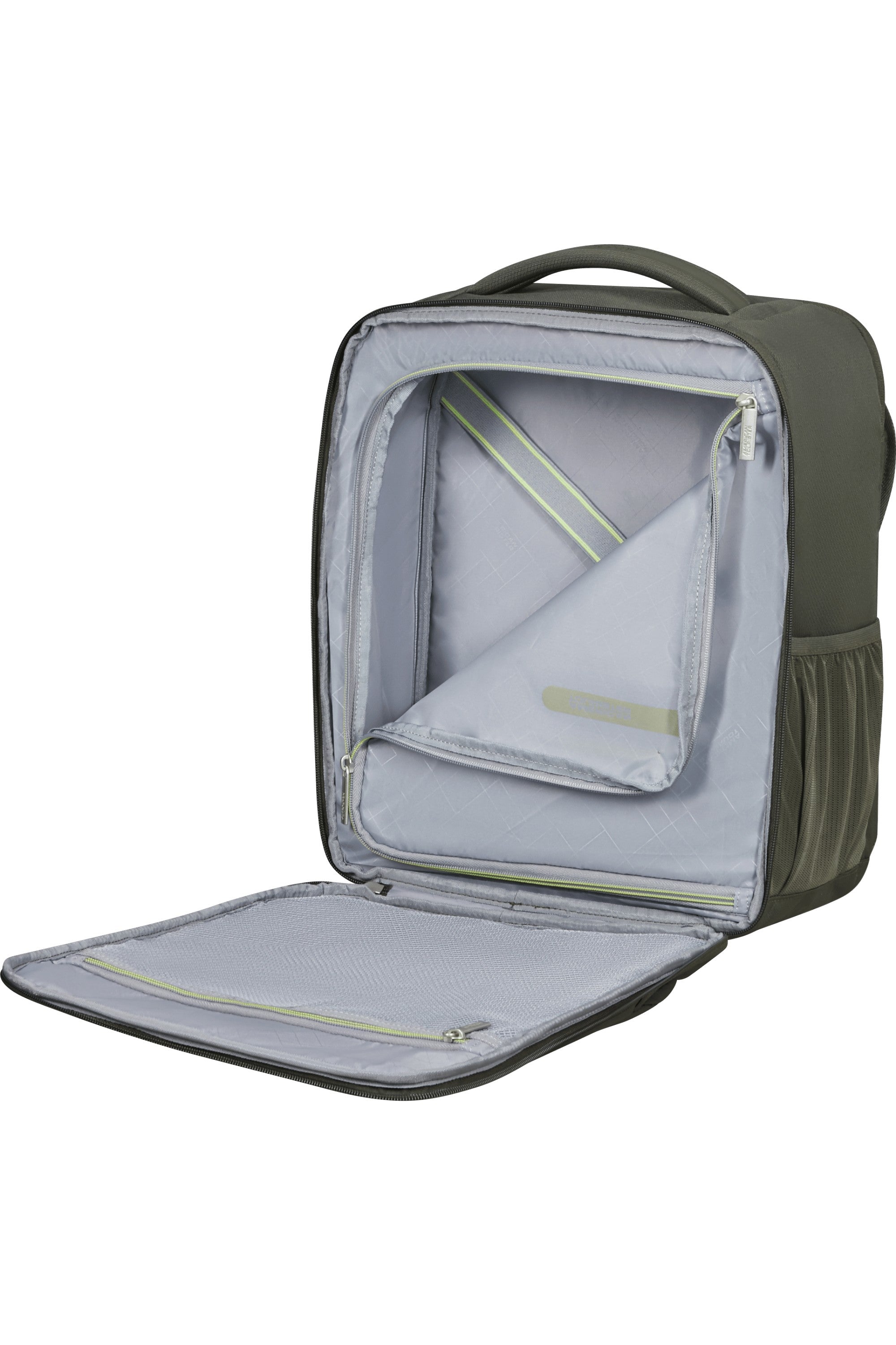 American Tourister zaino da viaggio in tessuto "Wanderlite" Verde 159231.3457 DARK KHAKI
