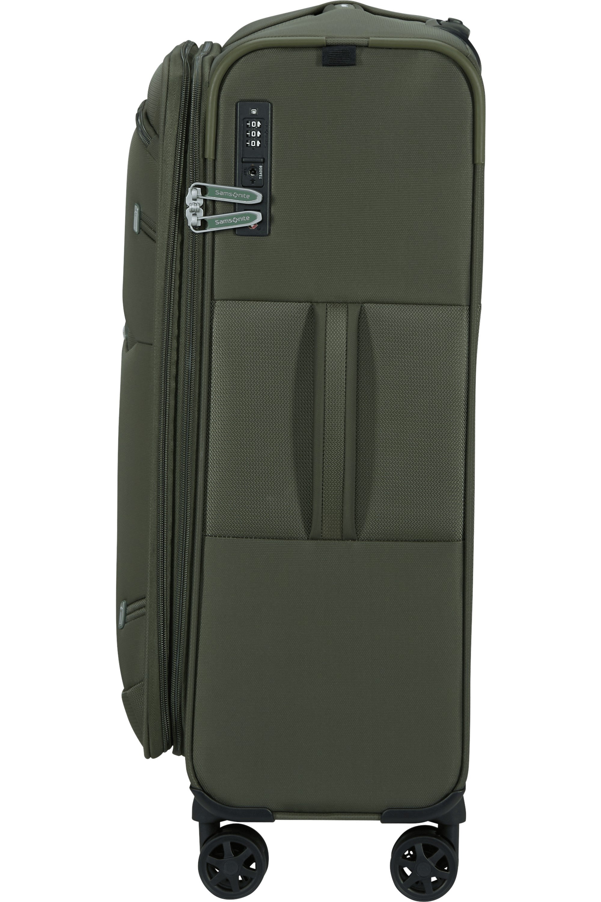 Samsonite trolley medio in tessuto "Gotwist" Verde 159920.1259 DARK GREEN