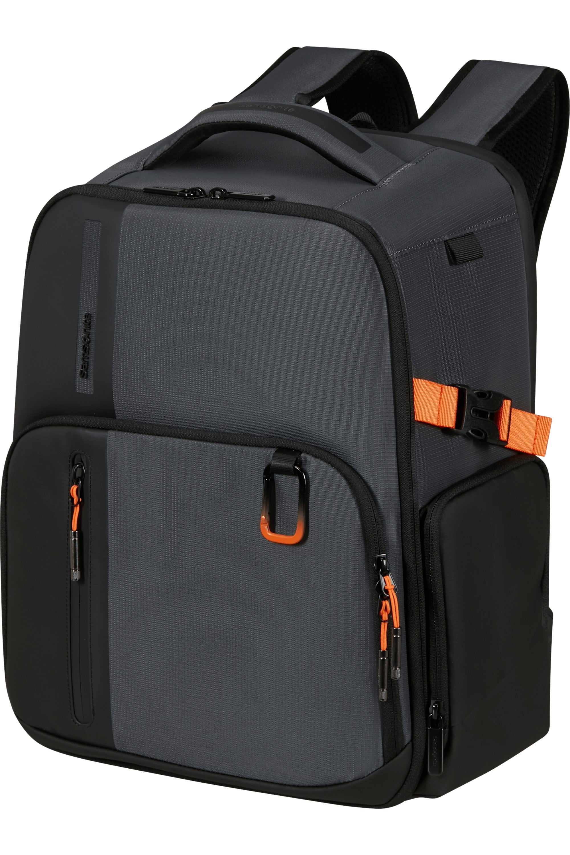 Samsonite zaino porta pc in nylon "Biz2Go" Grigio 158708.A574 GRAPHITE/APRICOT