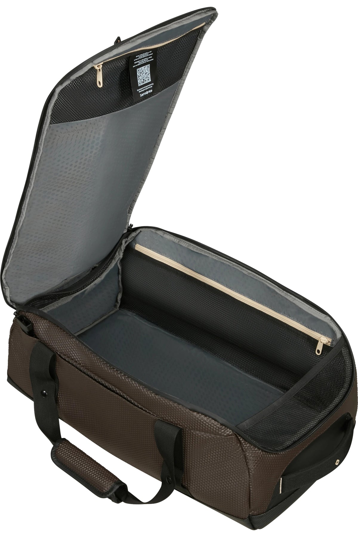 Samsonite borsone in tessuto "Ecodiver" Marrone 140875.B057 COFFEE BEAN