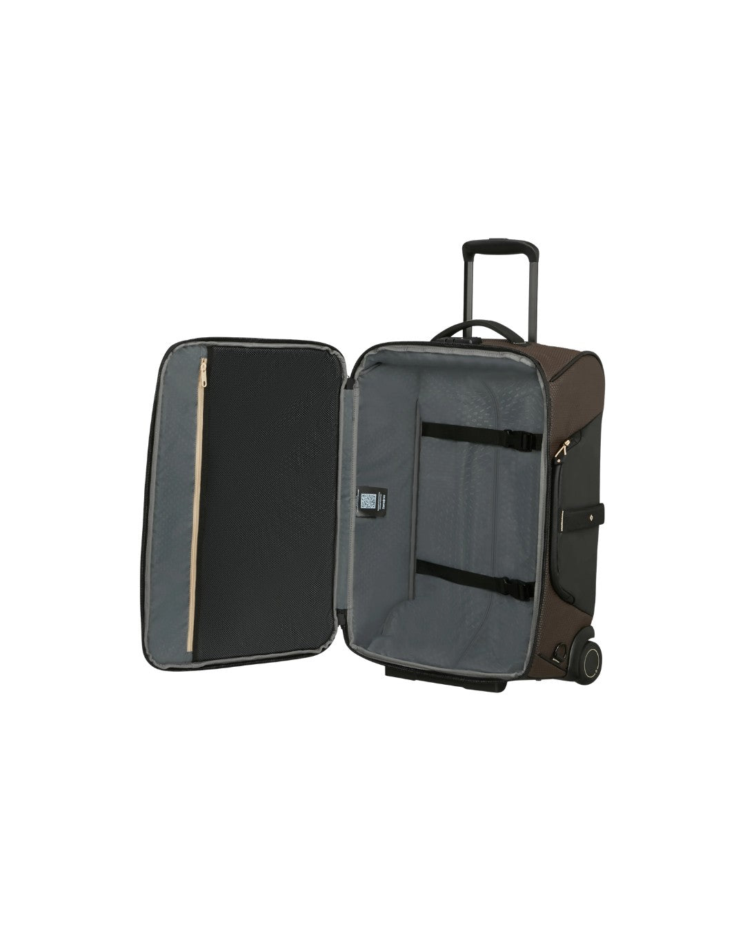 Samsonite zaino trolley in tessuto "Ecodiver" Marrone 140882.COFFEE BEAN