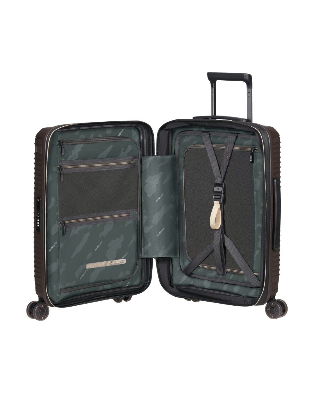 Samsonite trolley cabina in polipropilene "Prodiver HS" Marrone 160211.COFFEE BEAN