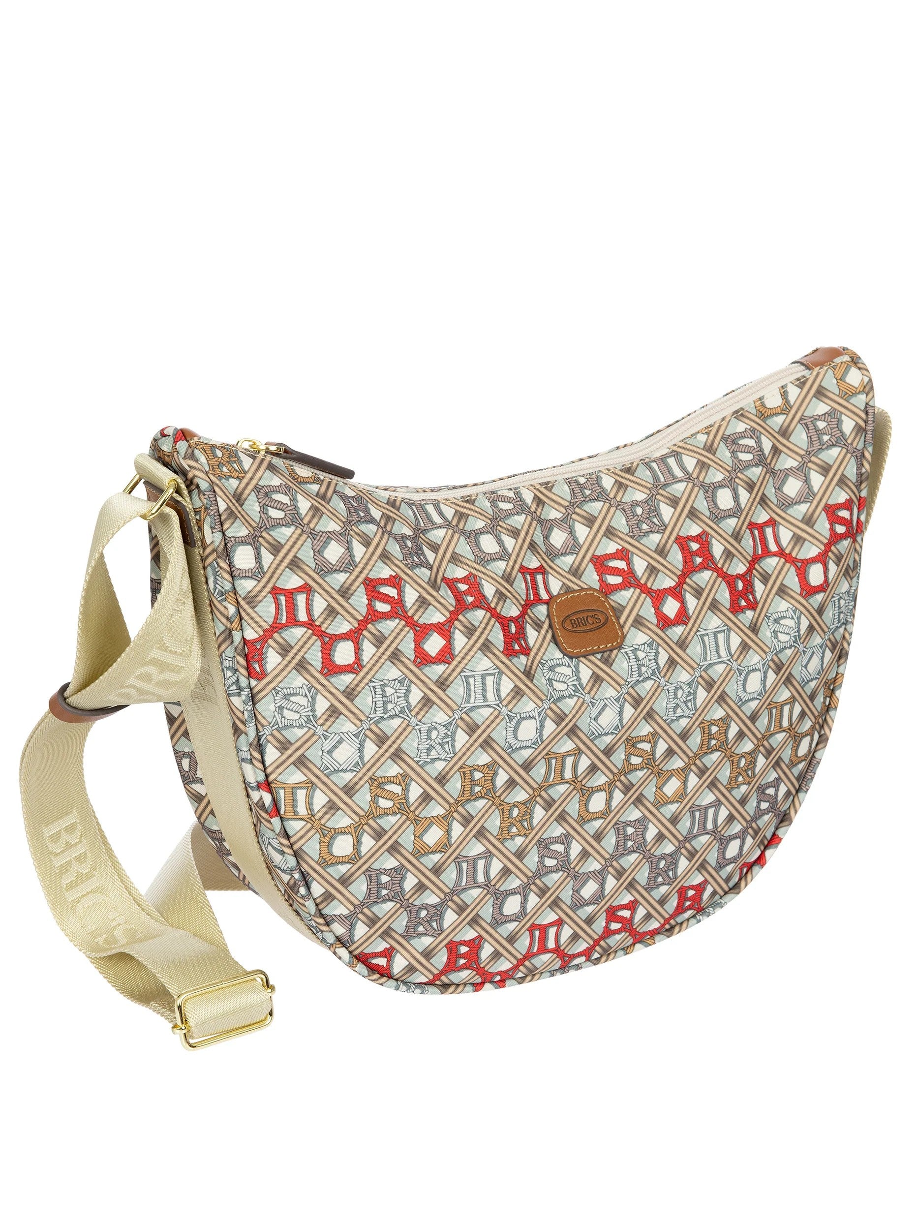 Bric's borsa a tracolla in tessuto "X-Collection" Multicolor BXG45052.964 MACRAMÉ