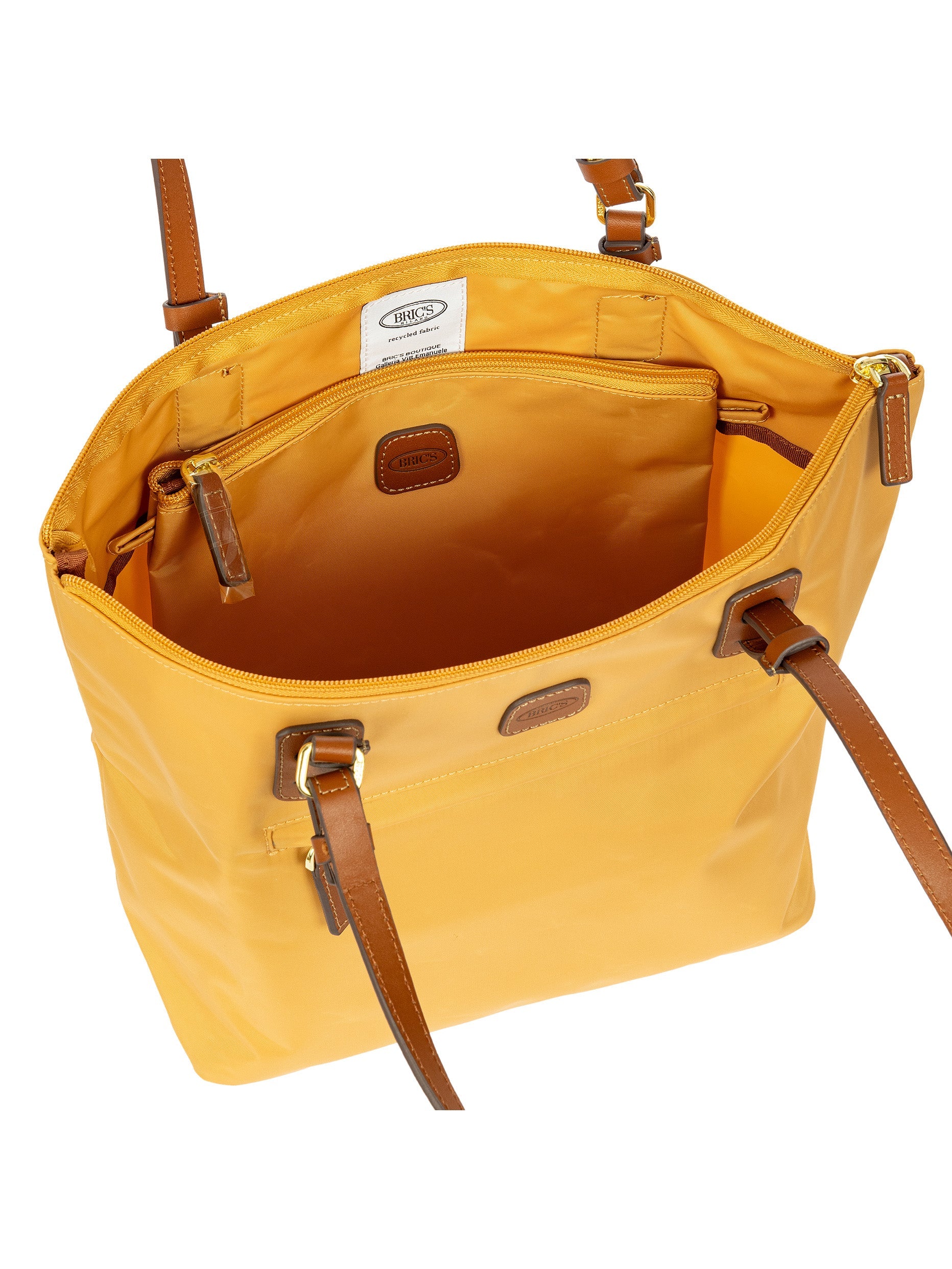 Bric's borsa shopping in tessuto "X-Collection" Giallo BXG45071.227 MIELE