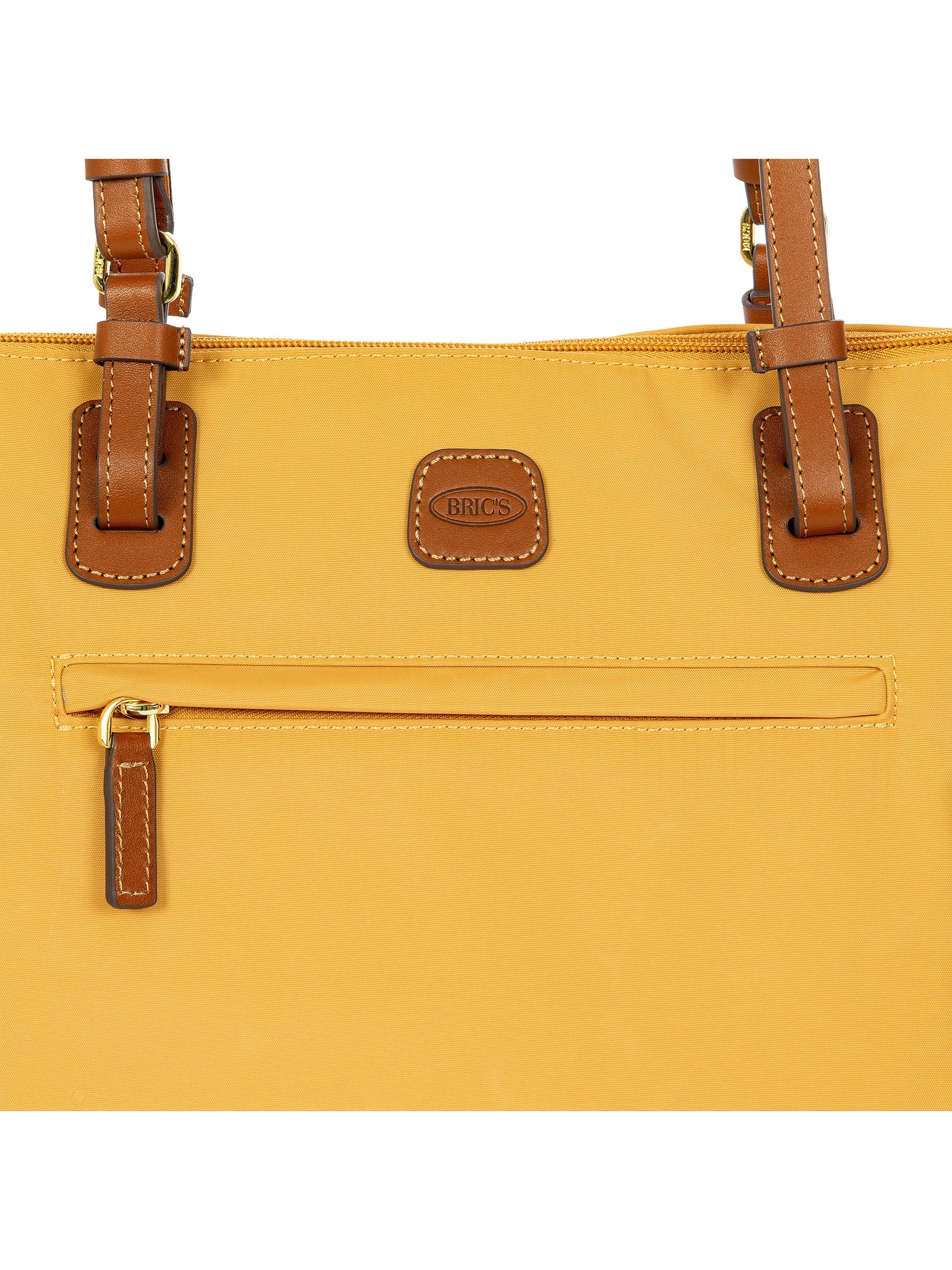 Bric's borsa shopping in tessuto "X-Collection" Giallo BXG45071.227 MIELE
