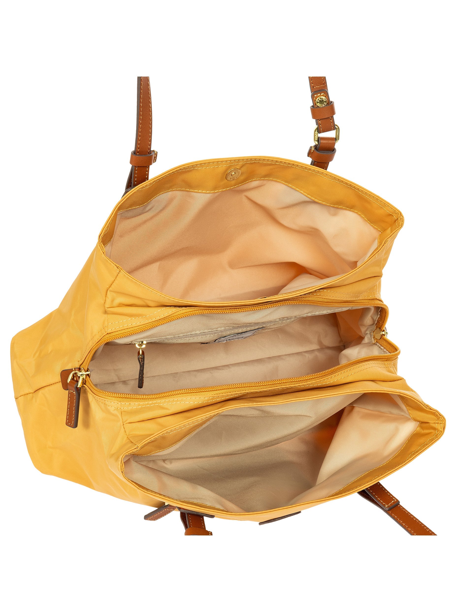 Bric's borsa shopping in tessuto "X-Collection" Giallo BXG45282.227 MIELE