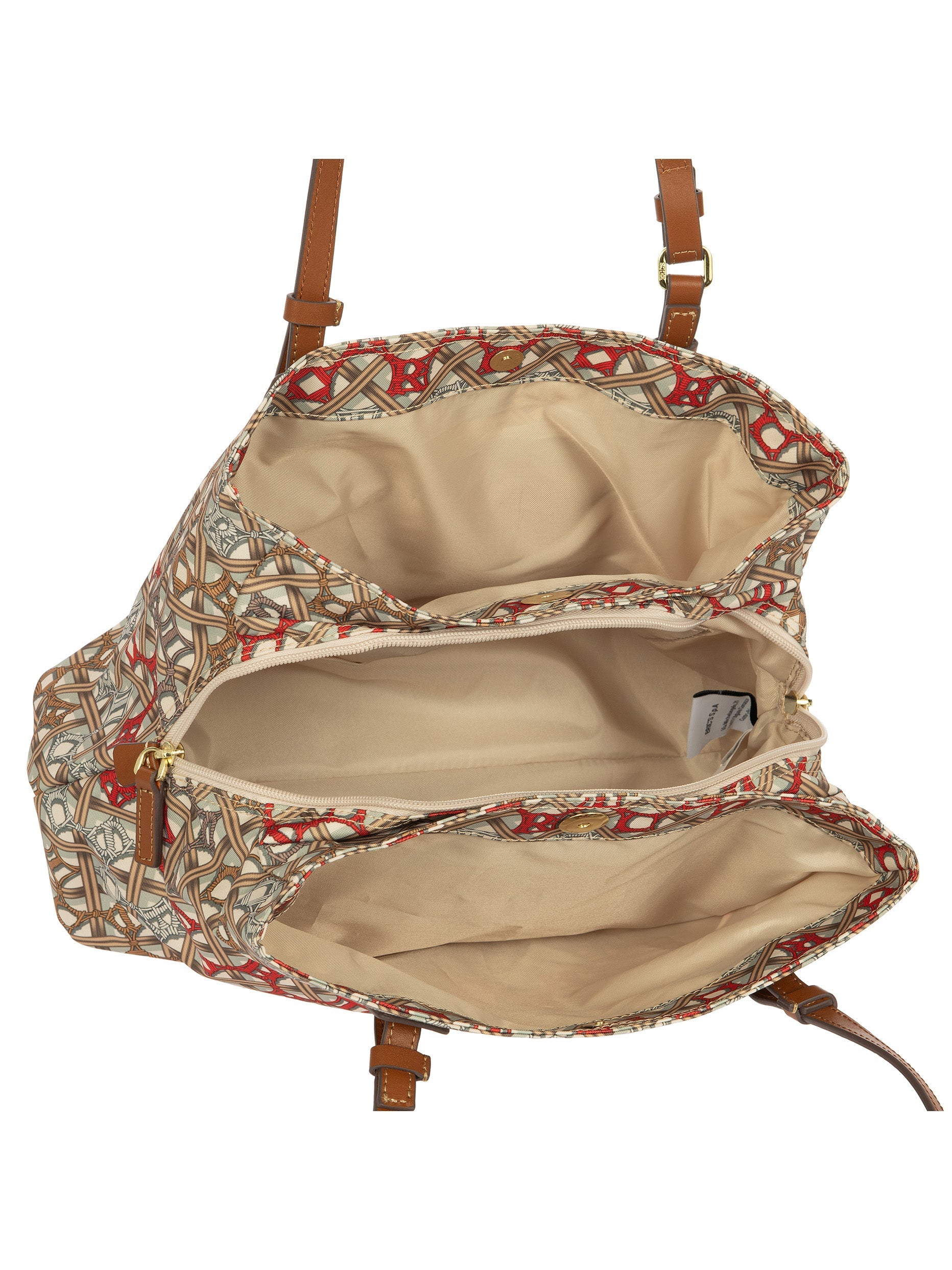 Bric's borsa shopping in tessuto "X-Collection" Multicolor BXG45282.964 MACRAMÉ