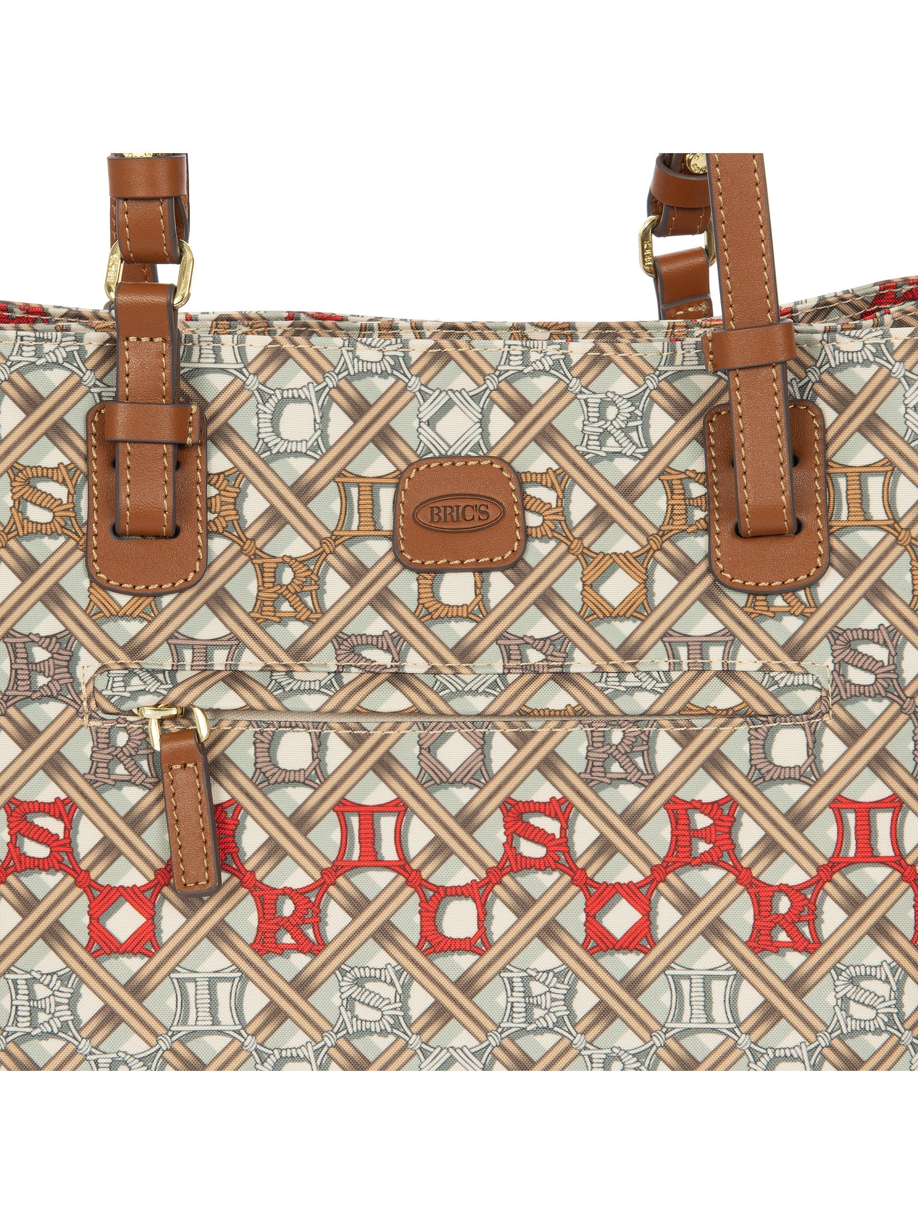 Bric's borsa shopping in tessuto "X-Collection" Multicolor BXG45282.964 MACRAMÉ